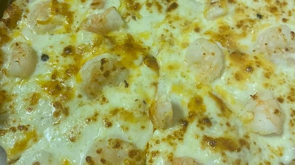 10" SICILIAN SHRIMP ALFREDO PIZZA
