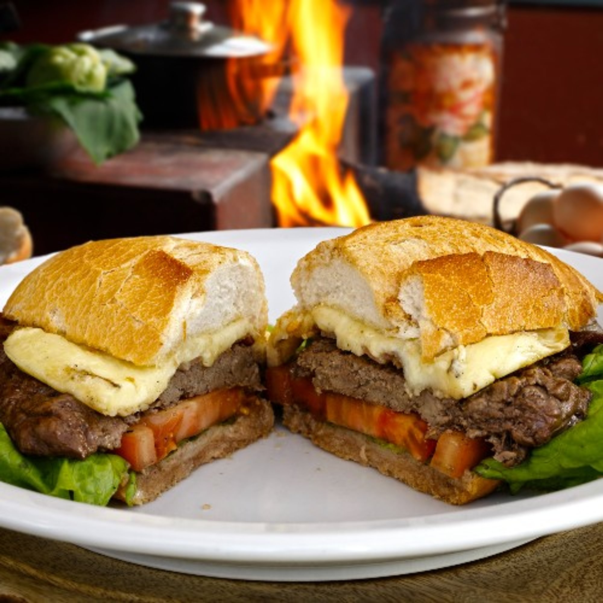 Torta Burger Sandwich