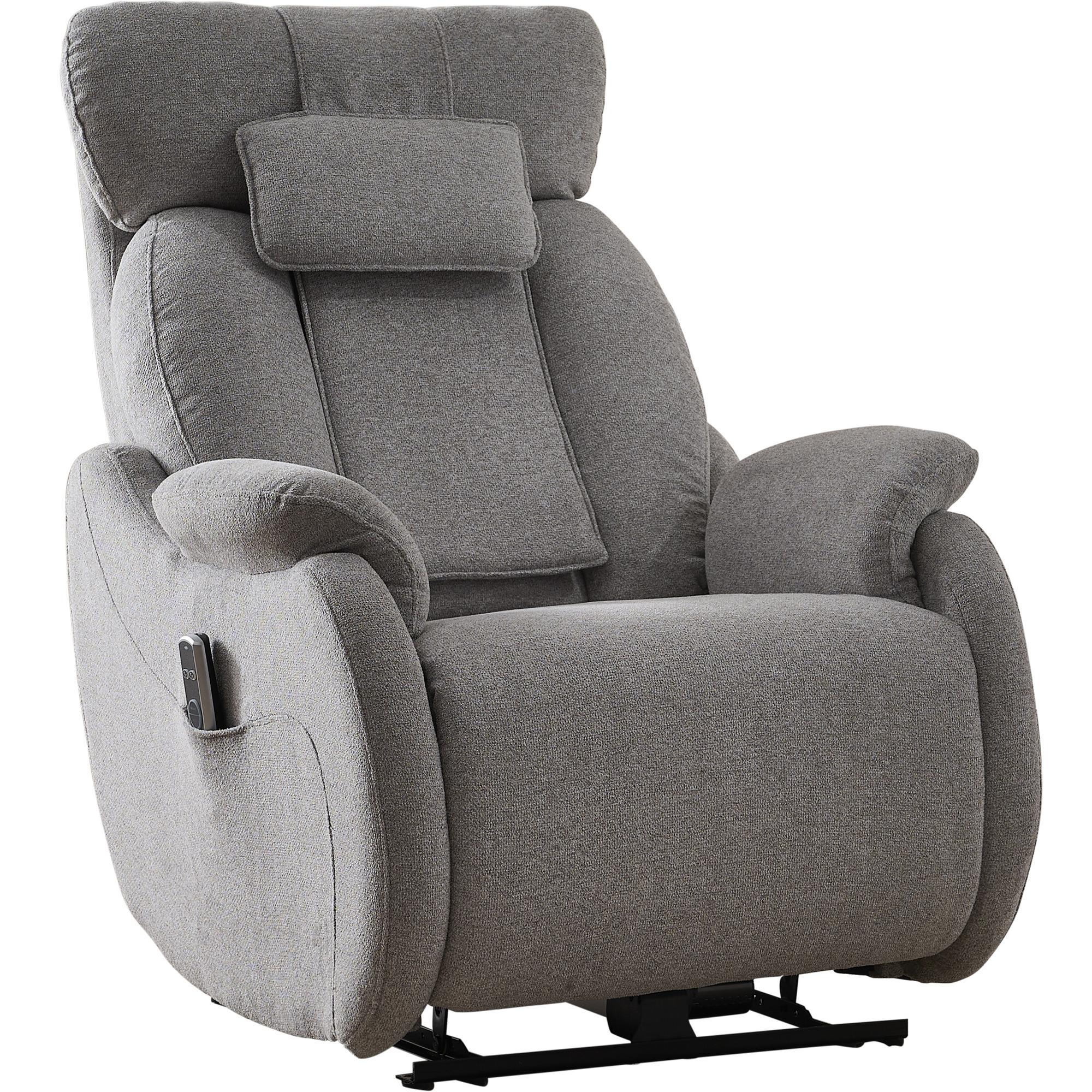 Maxwell Massage Power Recliner - Gray