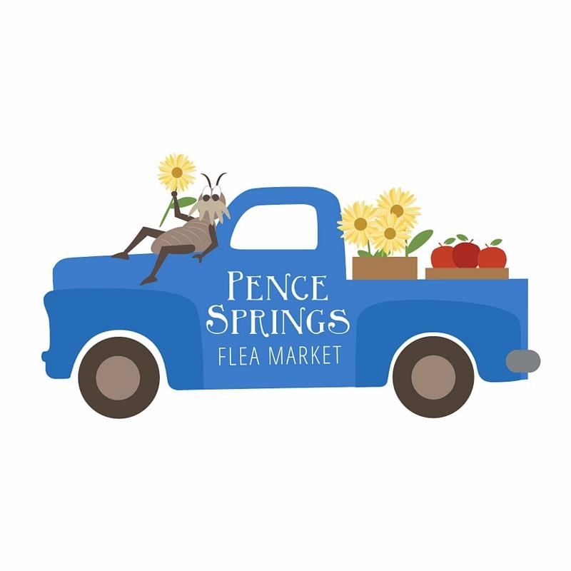 Pence Springs Flea Market Logo