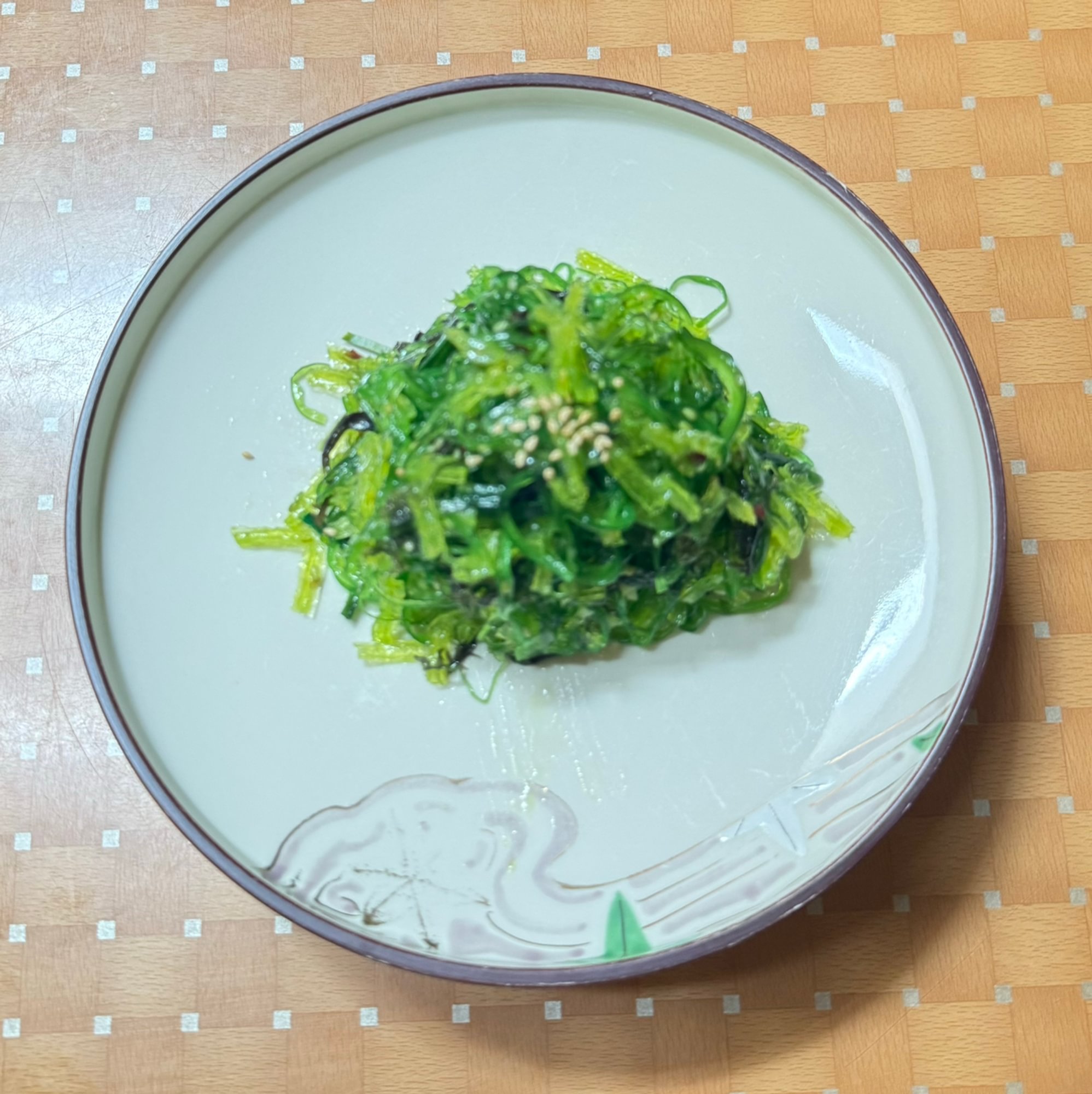 Green Seaweed Salad