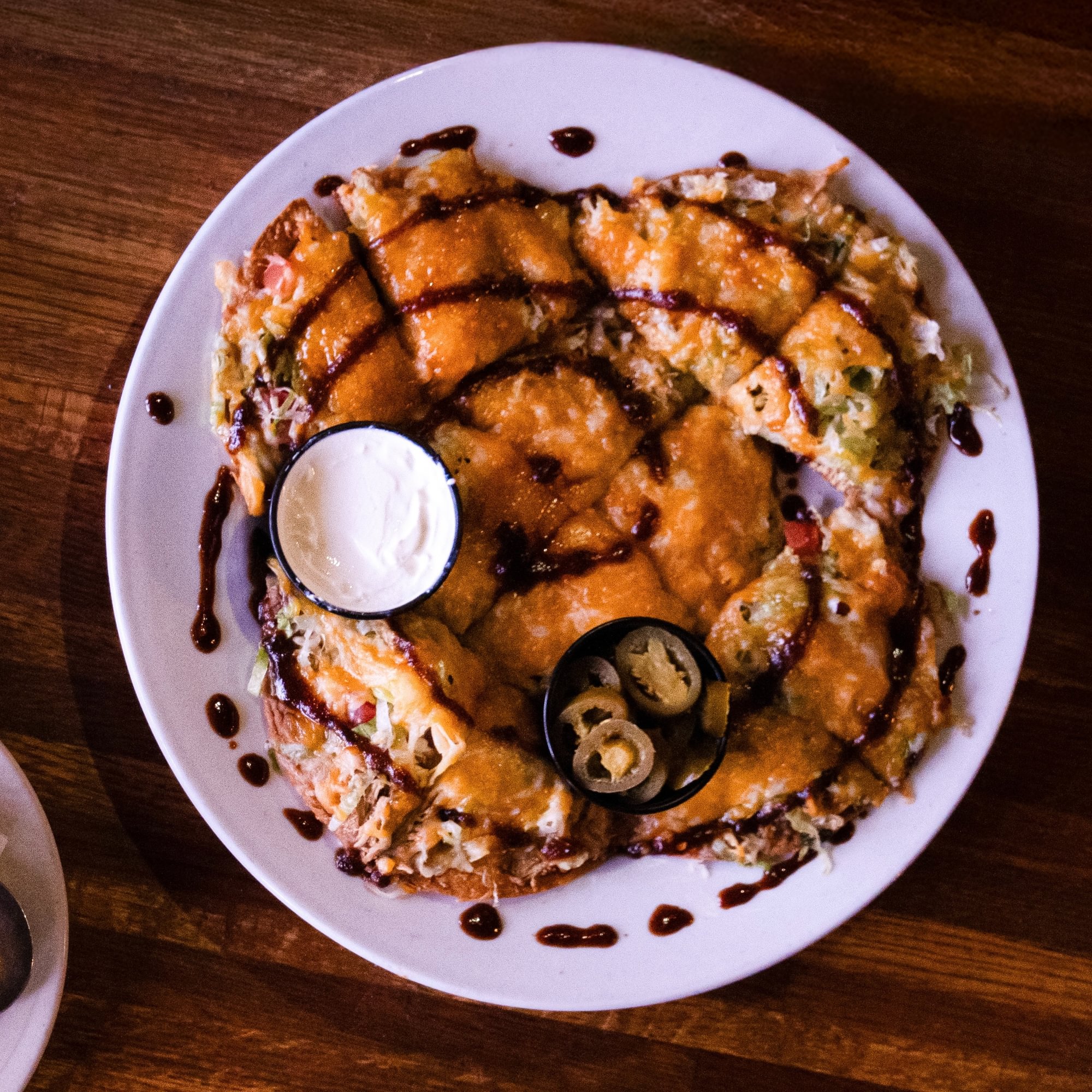 Swamp Chicken Nachos