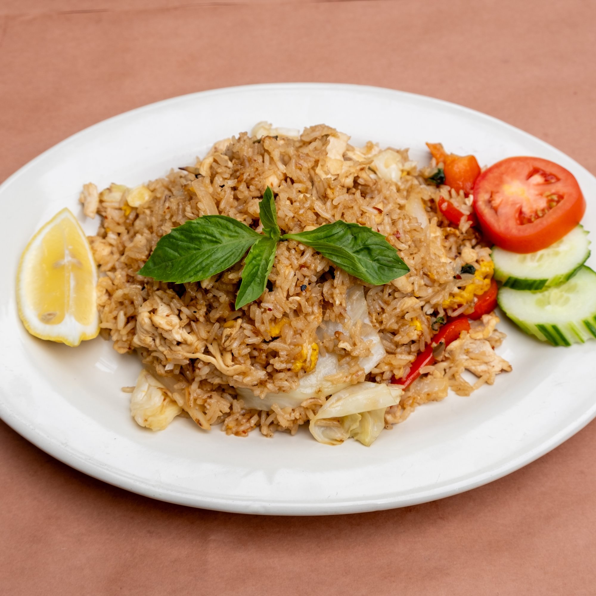 Spicy Basil Fried Rice