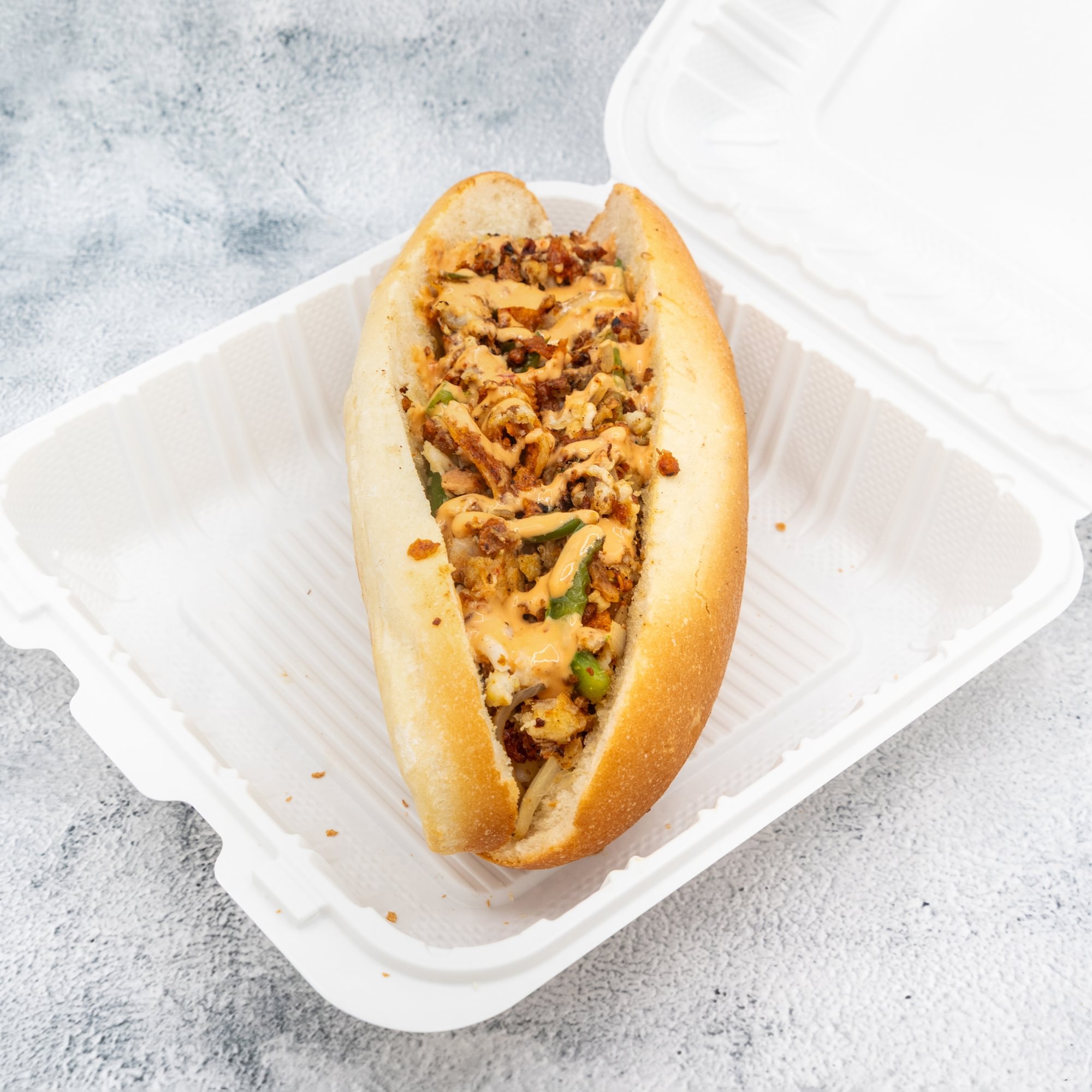 Seafood Cheesesteak Sub