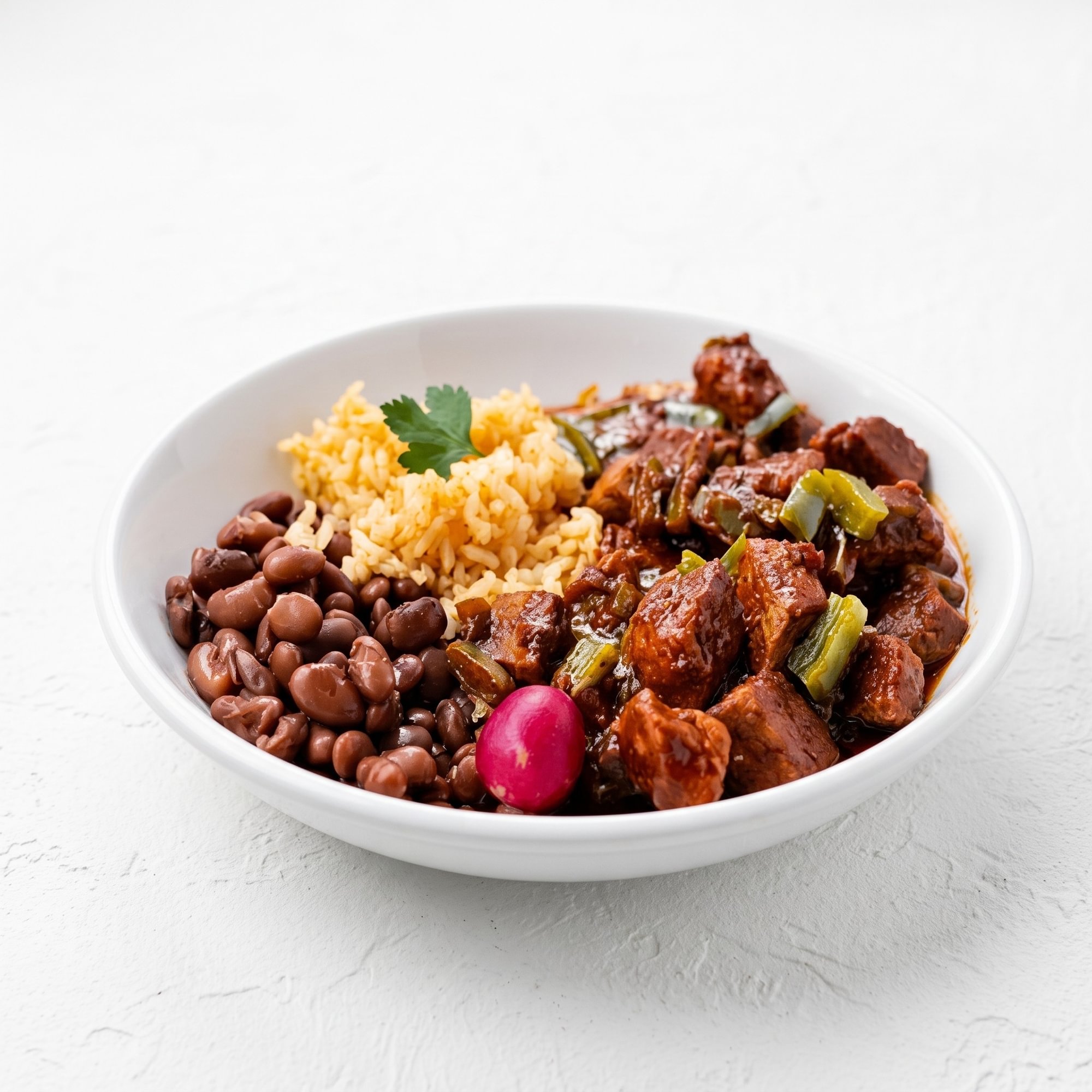 Guisado de Cerdo en Chile Rojo / Pork in Red Chile Sauce