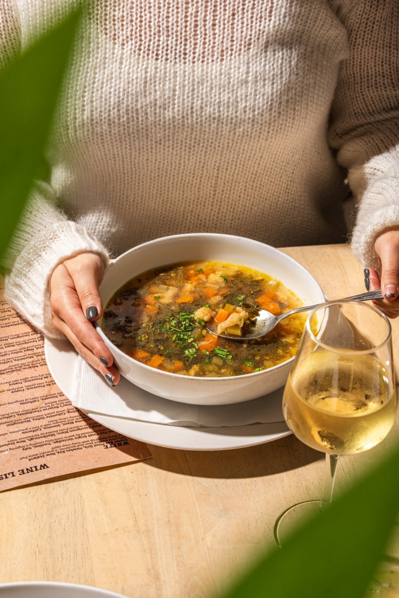 VEGGIE HOME STYLE SOUP