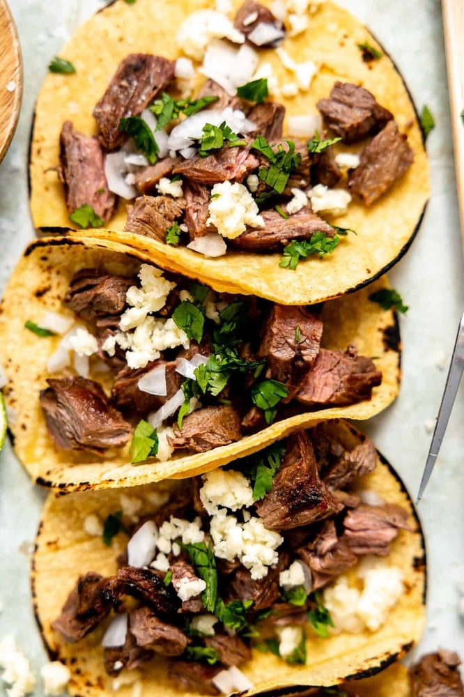 Carne asada taco