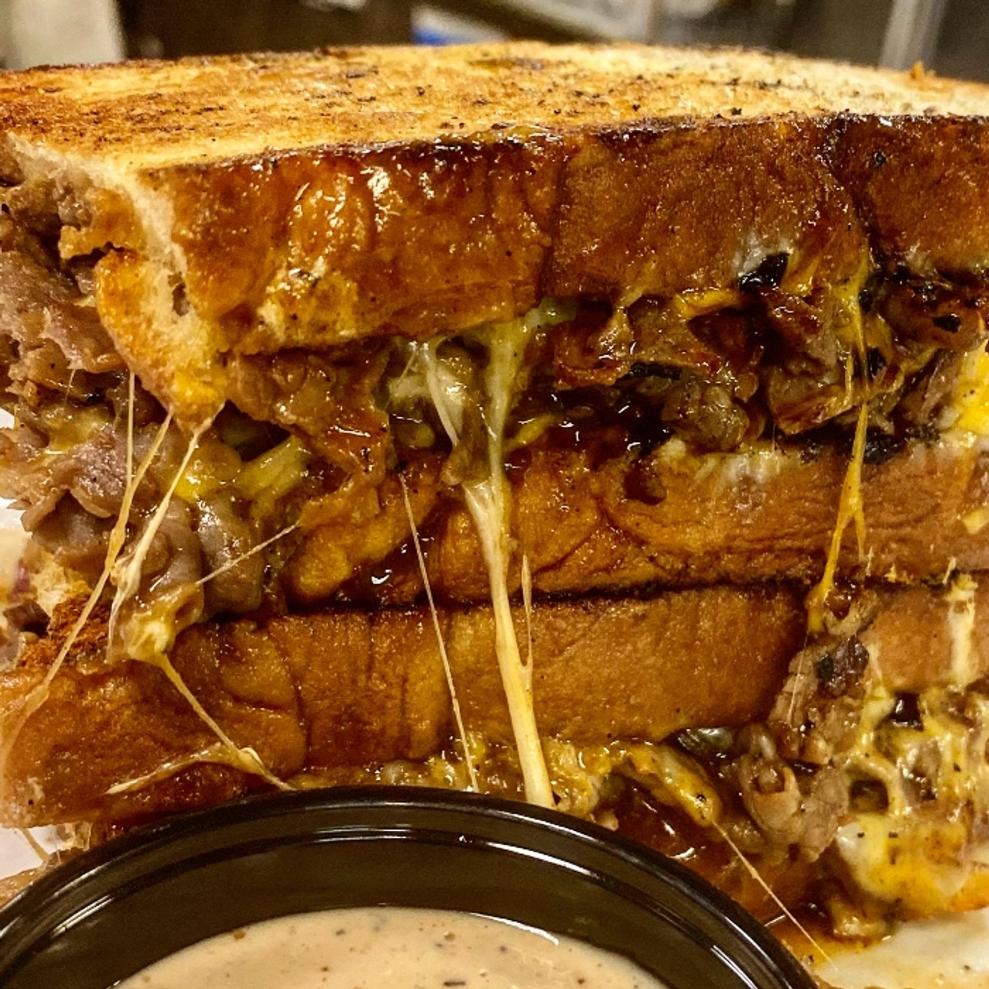 Steak N Cheddar Panini