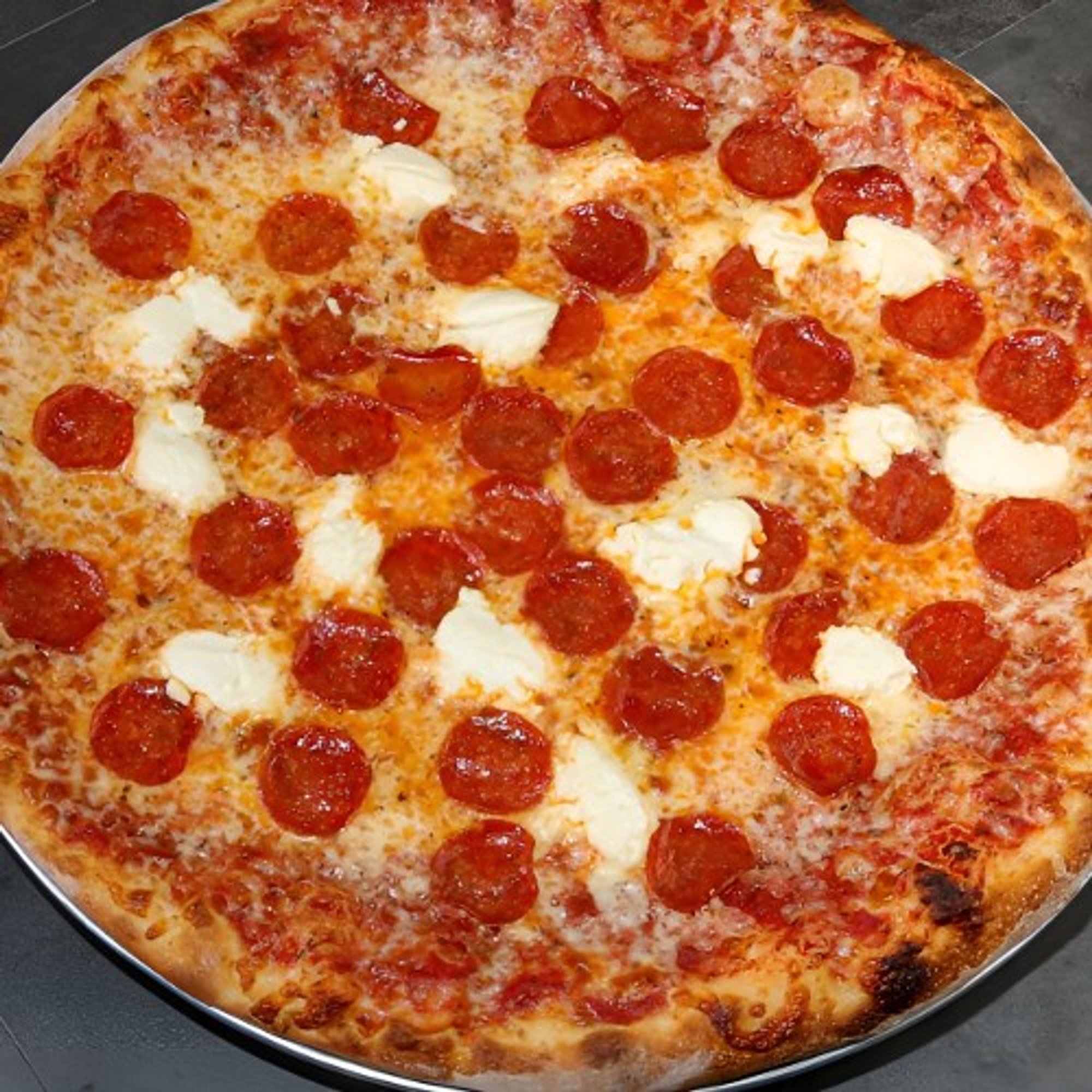 Pepperoni Ricotta Pizza