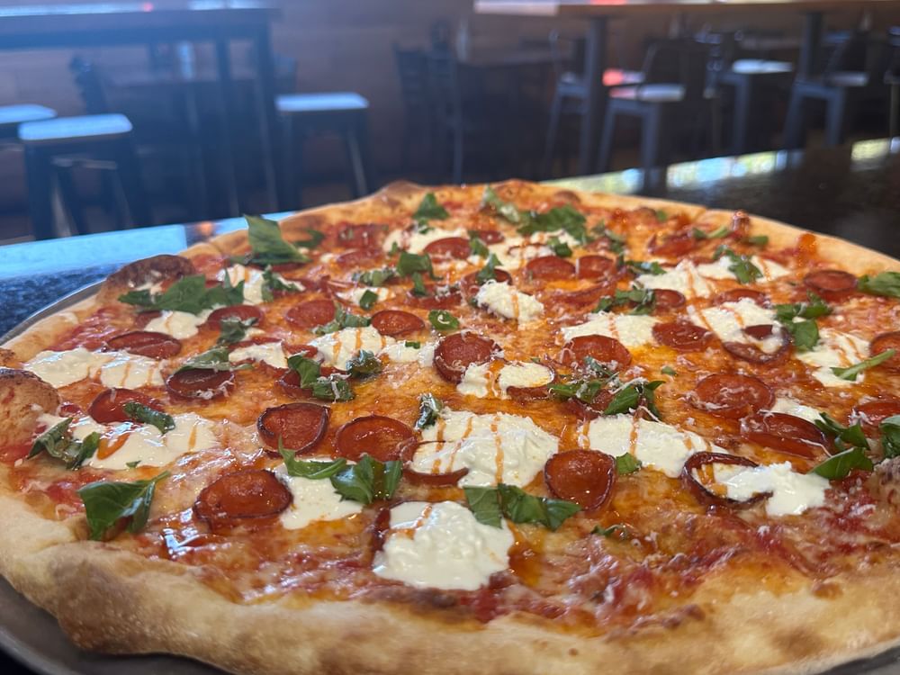 Pepperoni Hot Honey Burrata Cheese