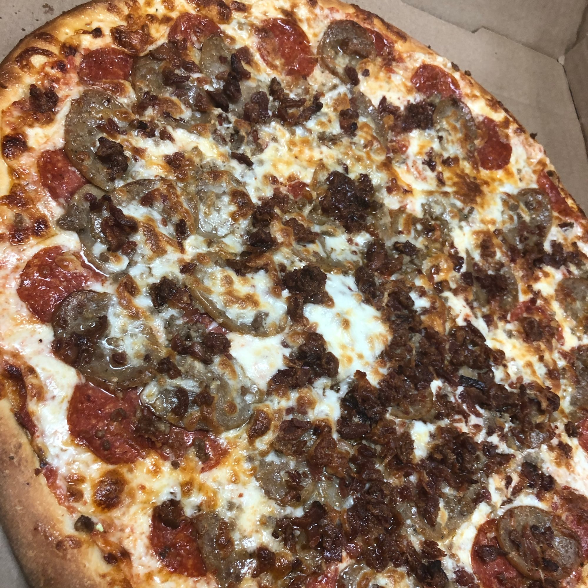 Meat Feast Pizza (12" Medium - 8 Slices)