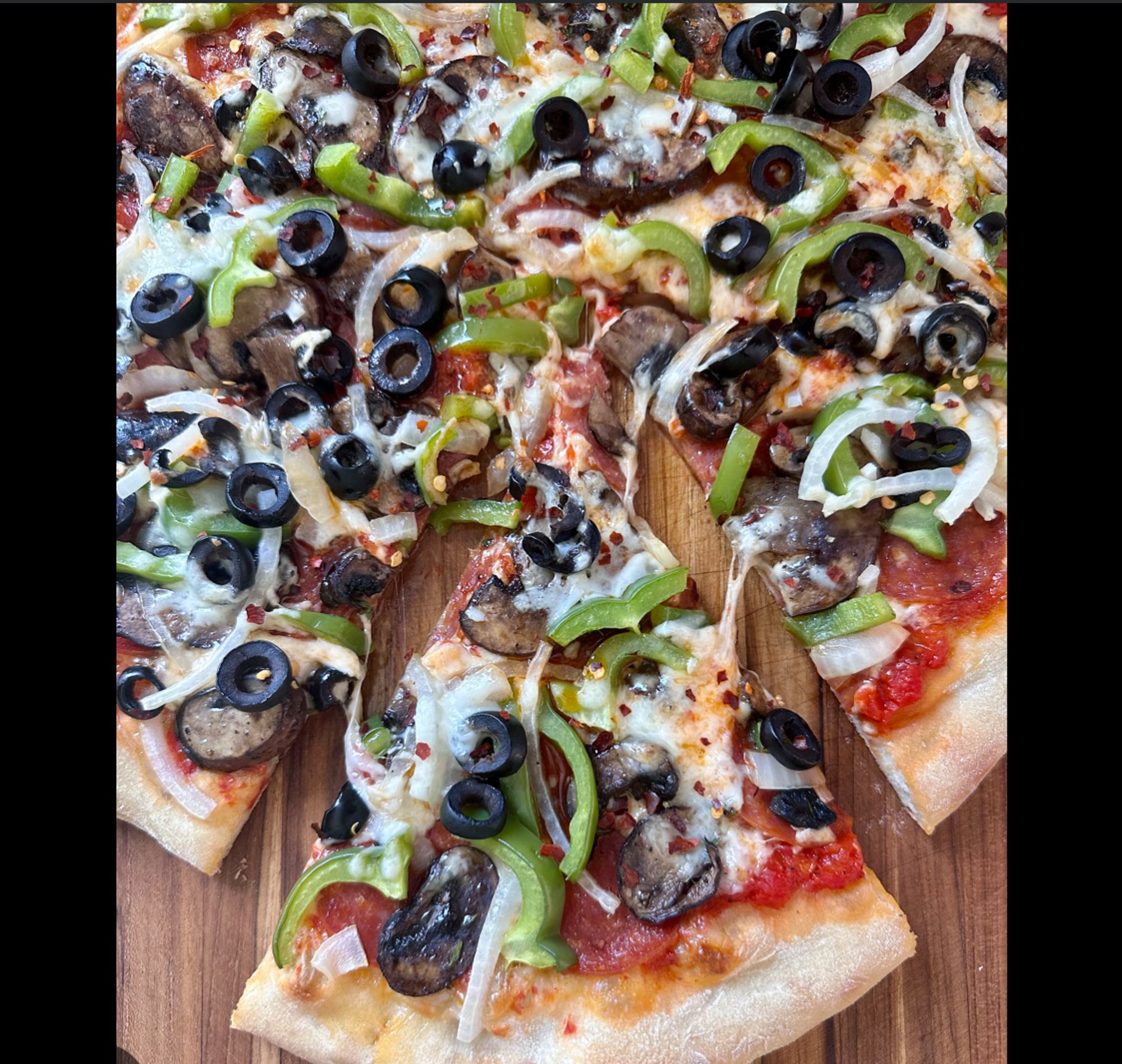 Veggie pizza