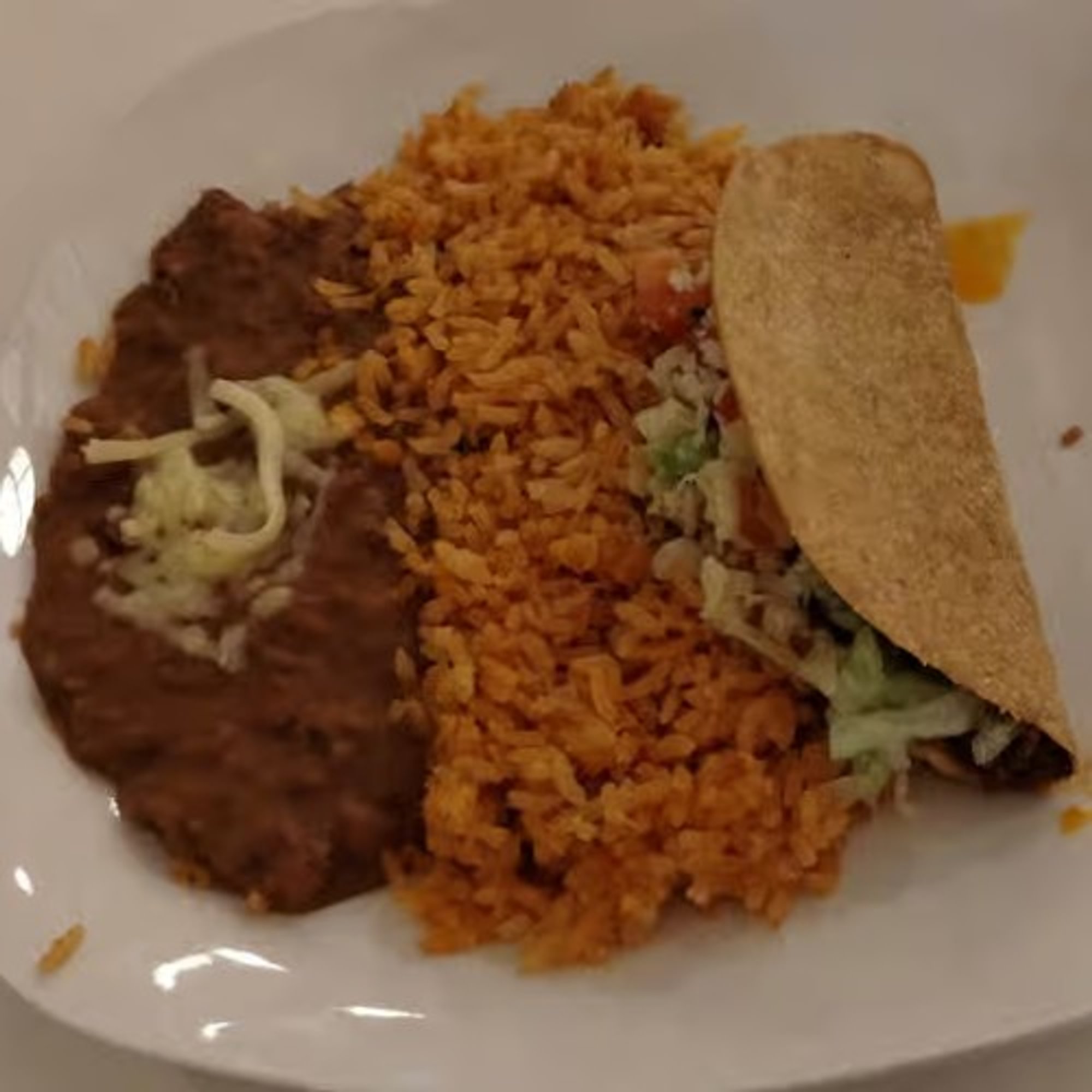 M. Kids Taco, Rice and Beans