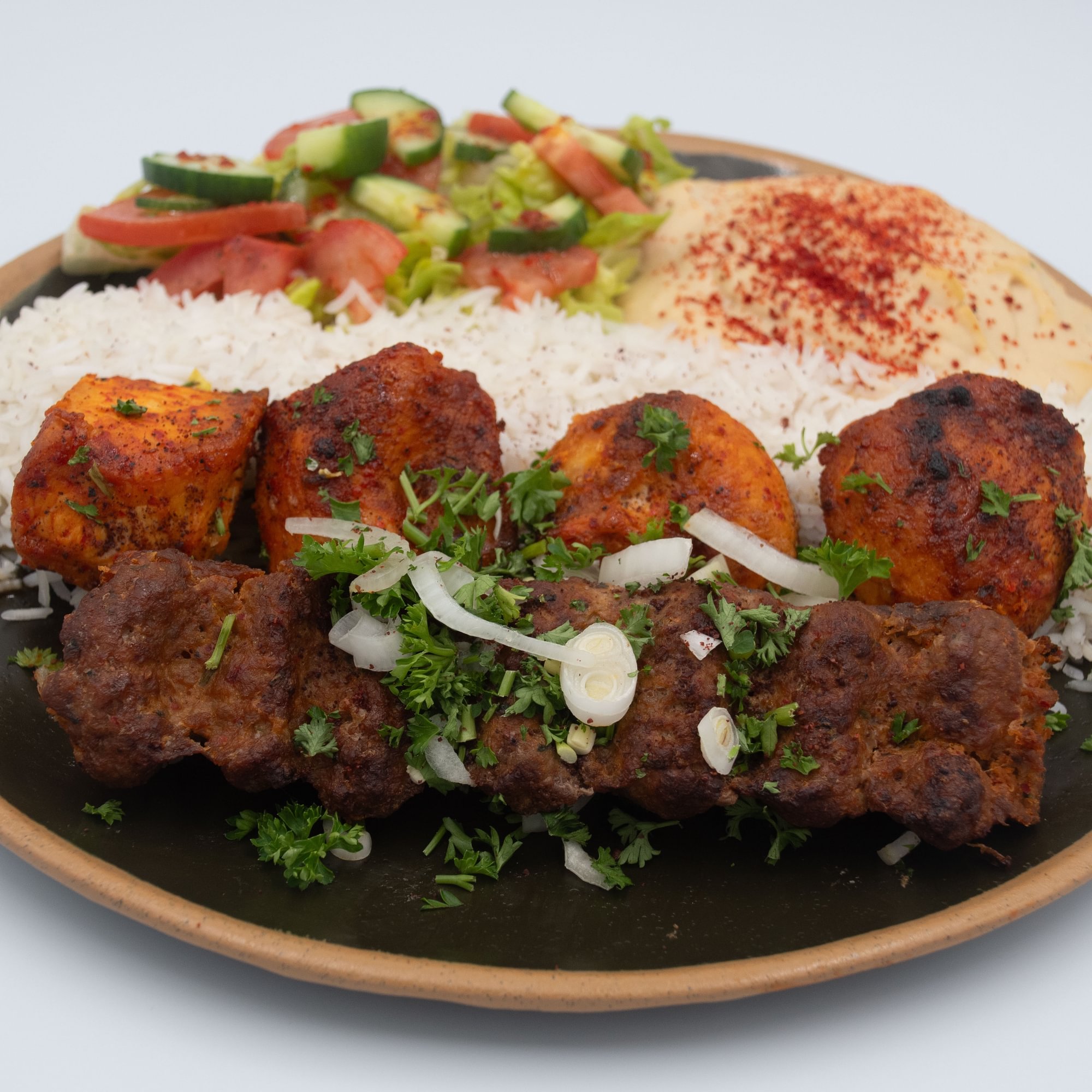 #18 Chicken Breast & Beef Lule Combo