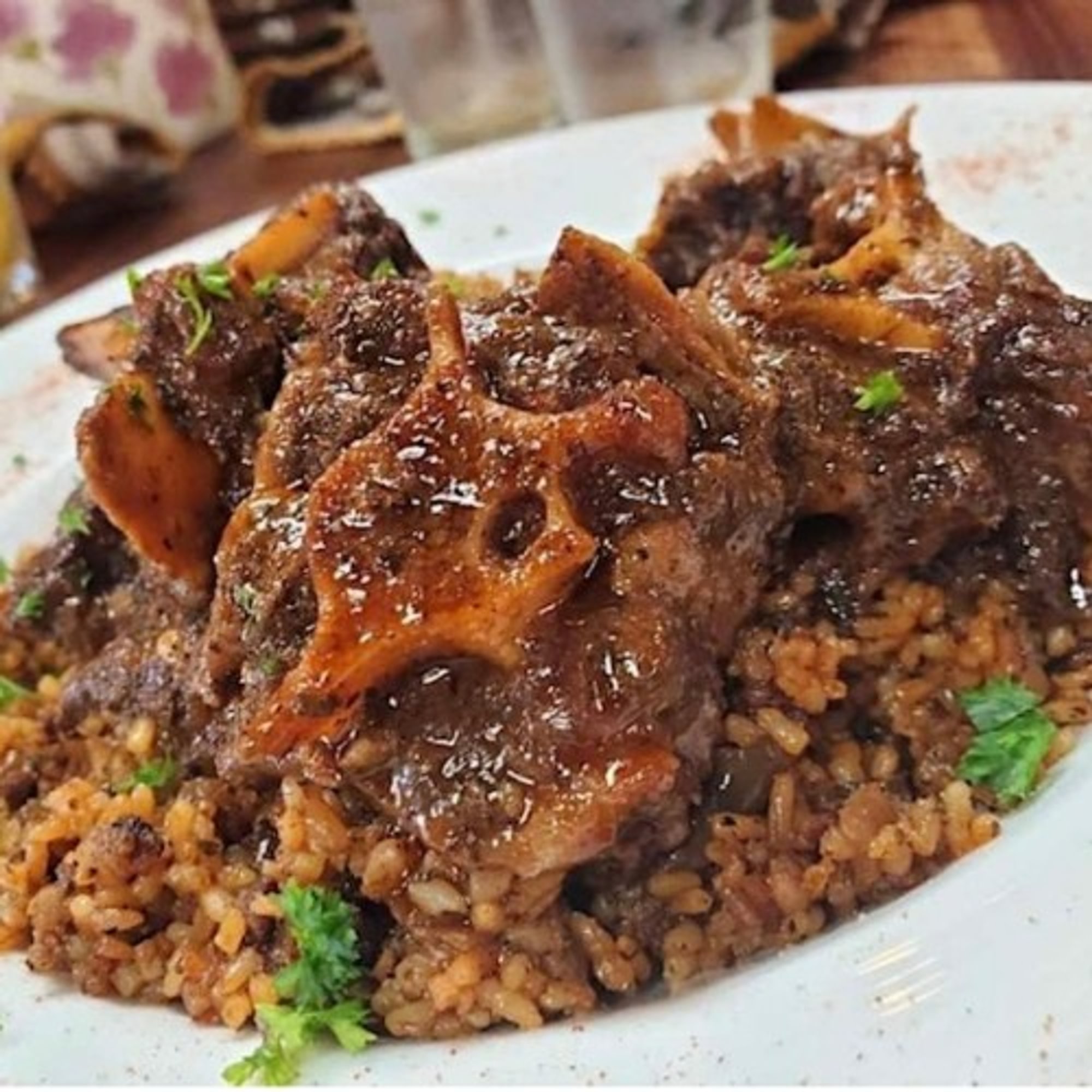 Jerk Oxtail Plate