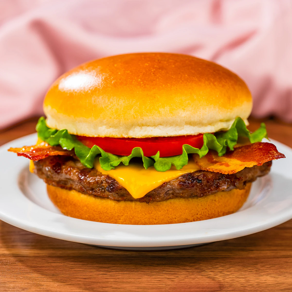 1/3 lb Angus Bacon Cheeseburger