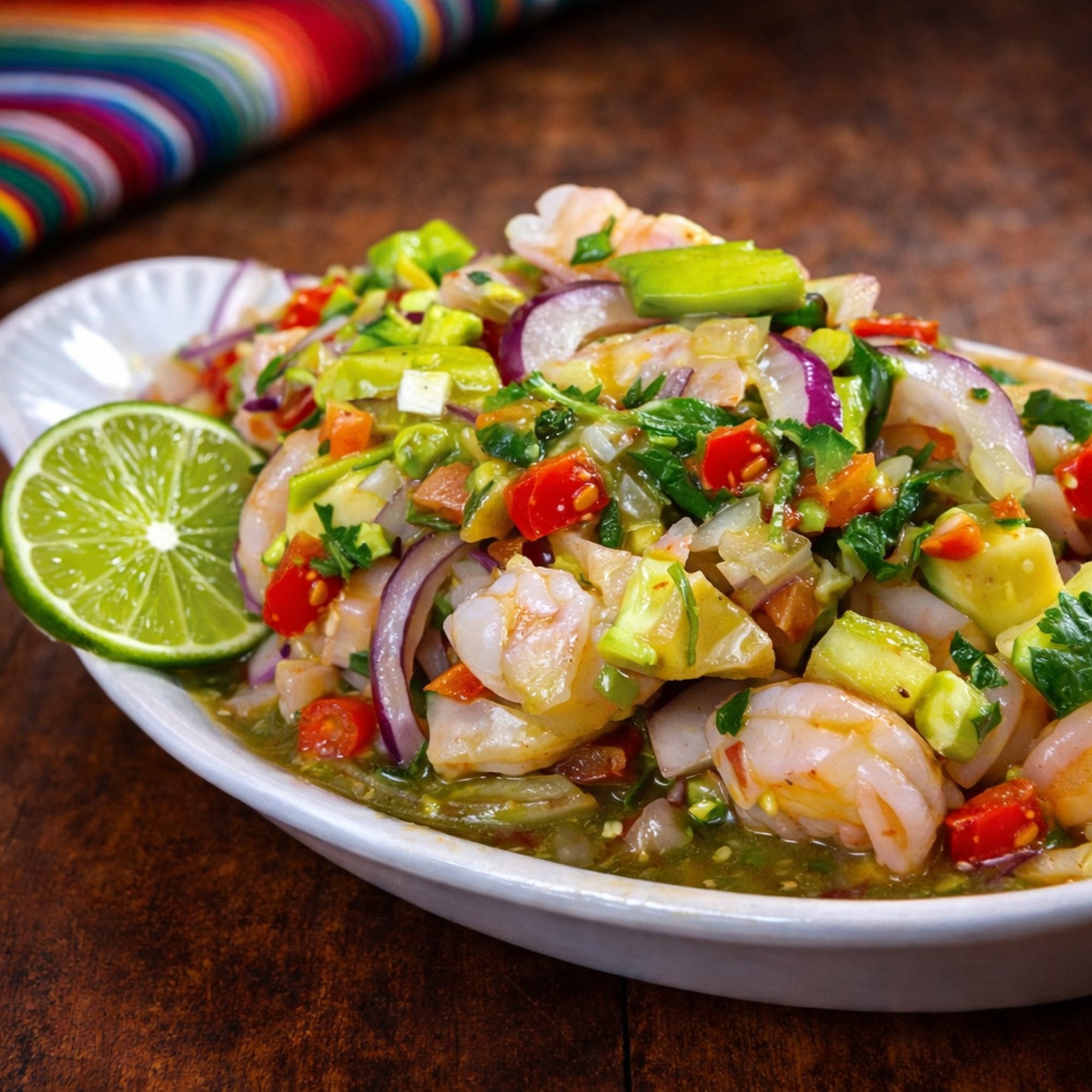 Ceviche Tostada