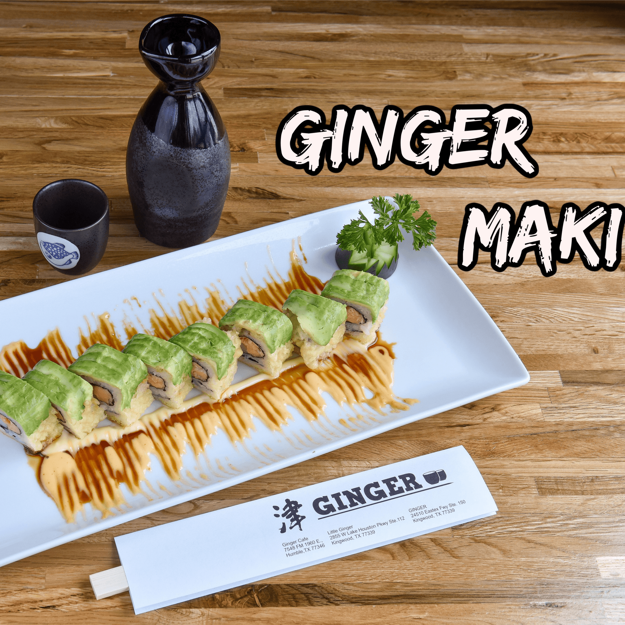 R10. Ginger maki roll