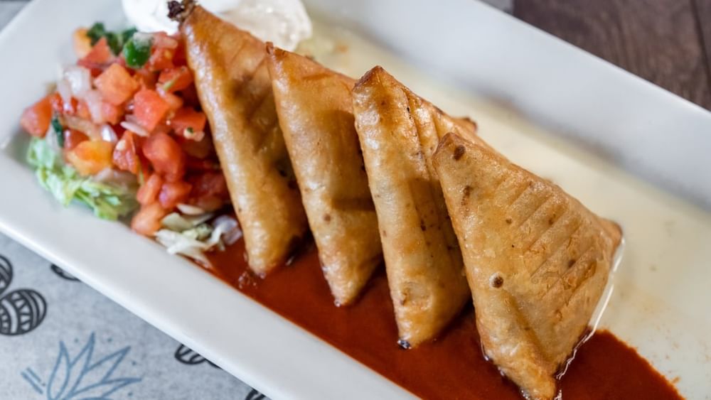 Duck Empanadas Lunch