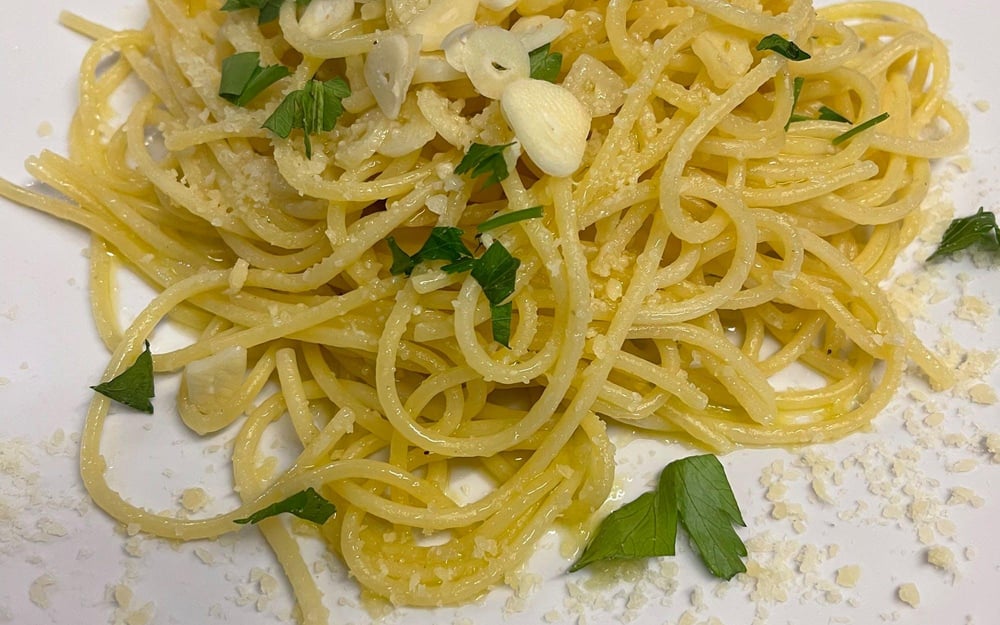 Pasta Aglio e Olio Gluten Free