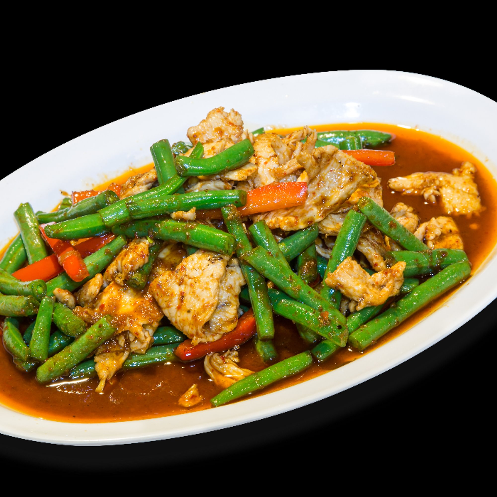 Pad Prik Khing 🌶️ (Stir Fried Green Bean in Chili Paste)