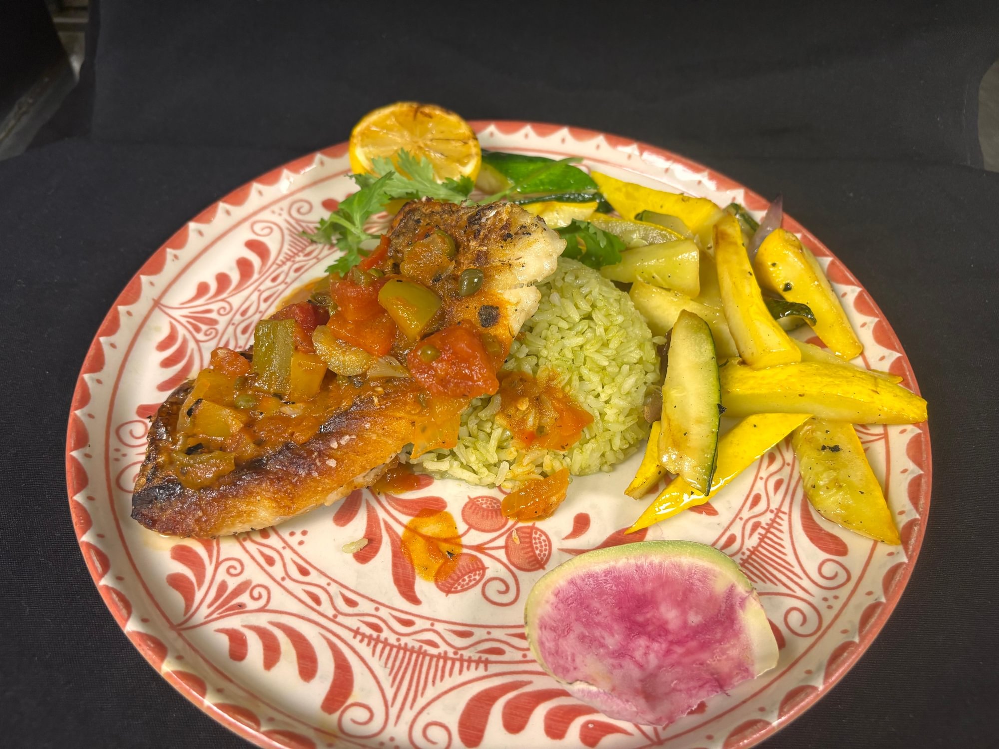 Red Snapper a la Veracruzana (Huachinango)