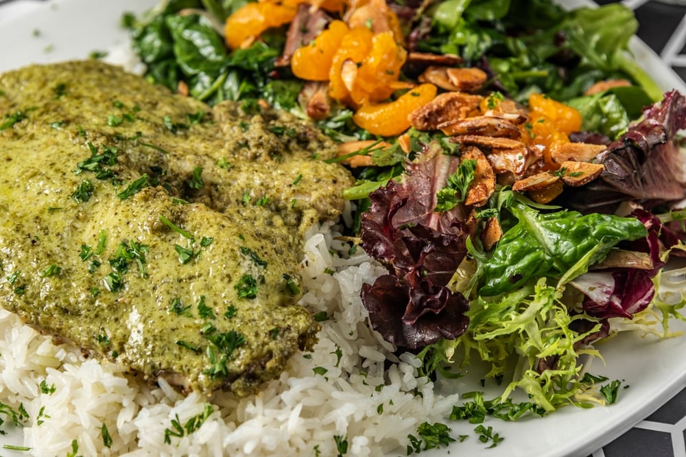 Tilápia com Pesto