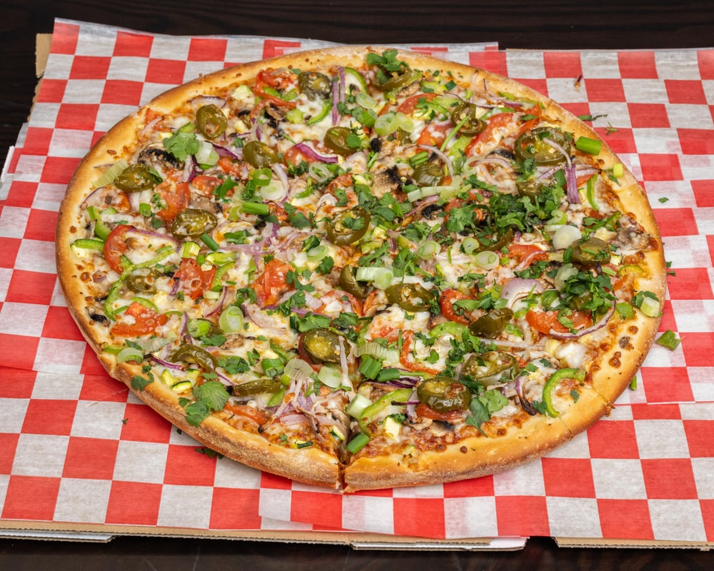Medium 14" Hyderabadi Veg Pizza