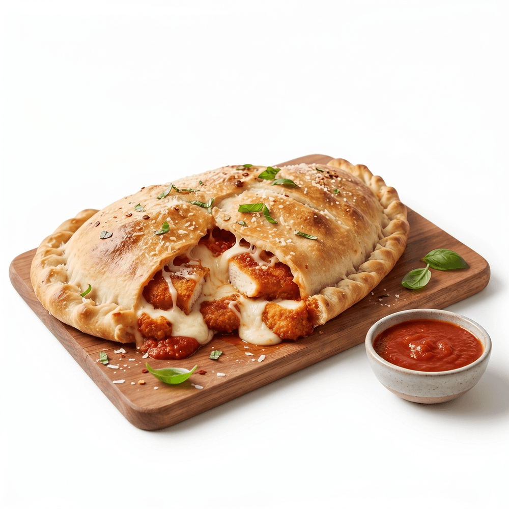 Chicken Cutlet Calzone