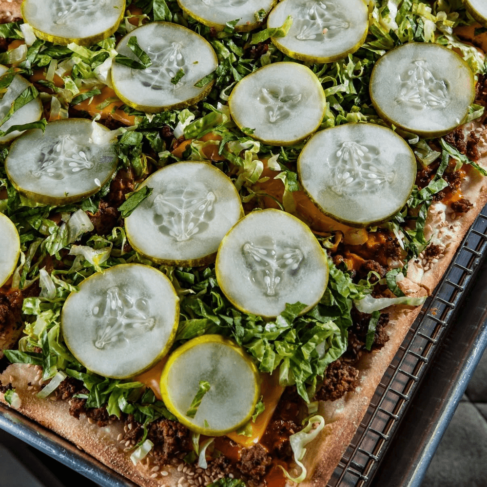 Grandma Big Mac Pizza