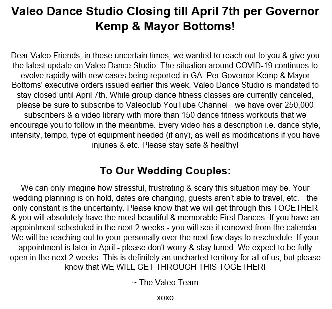 Valeo Dance Fitness Studio Photo