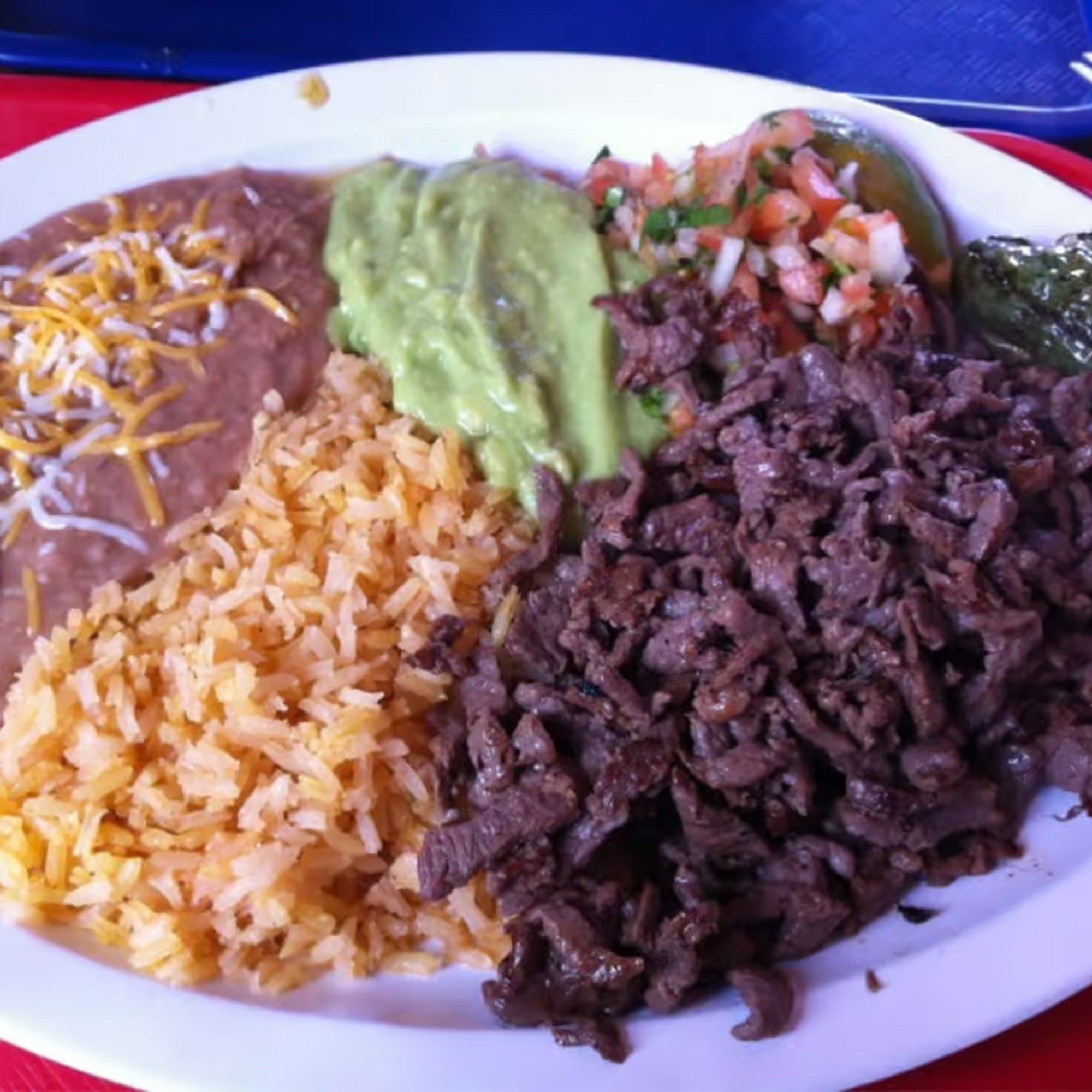 Carne Asada (Steak) Plate