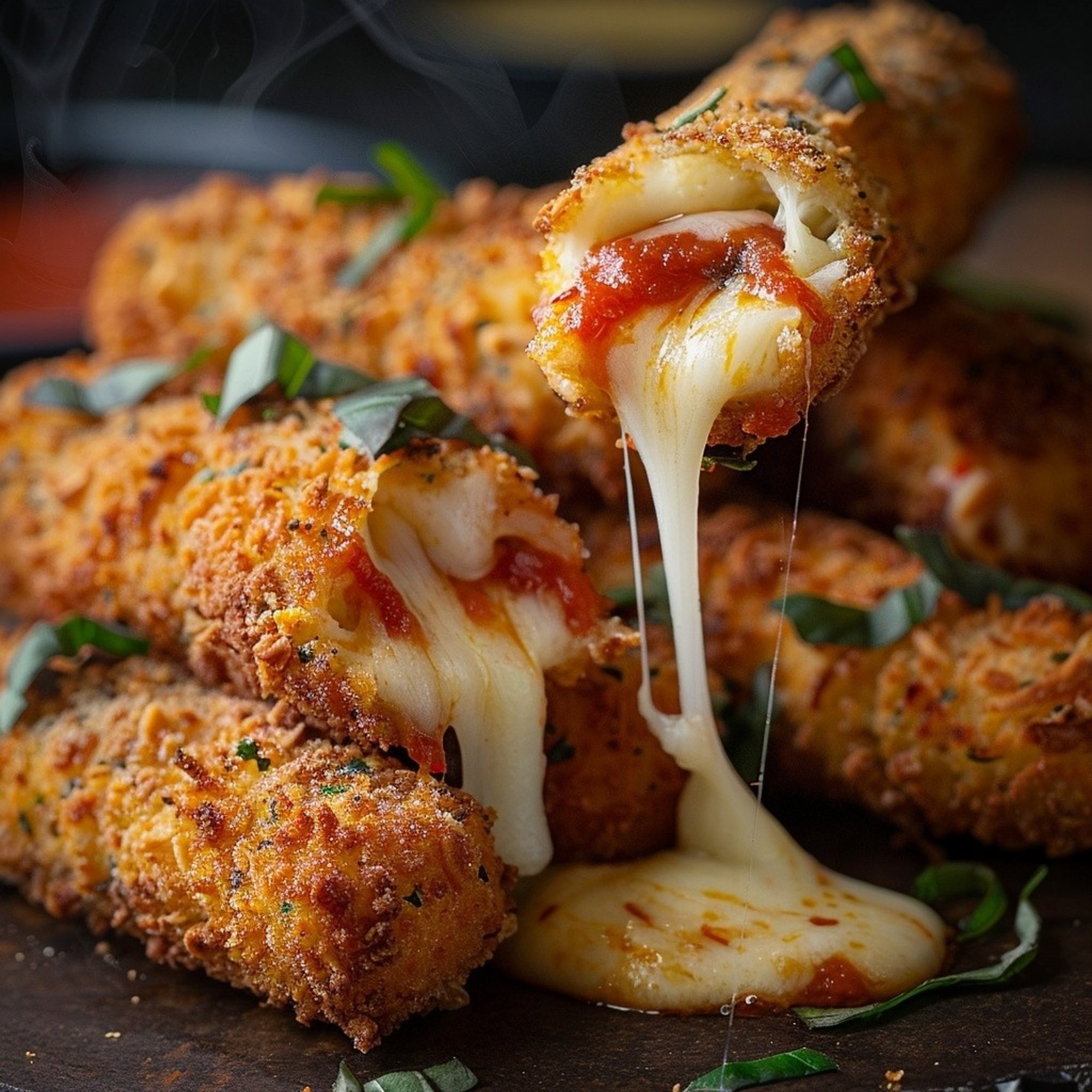 Vegan Mozzarella Sticks