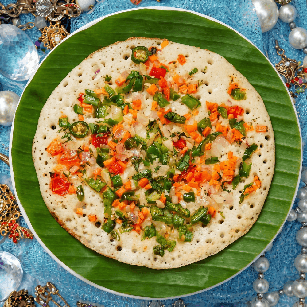 Vegetable Uttapam