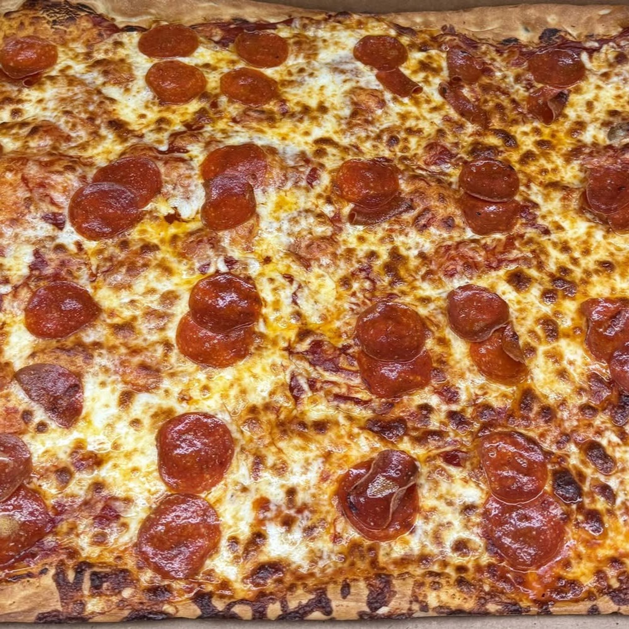 Party Size Square Pizza