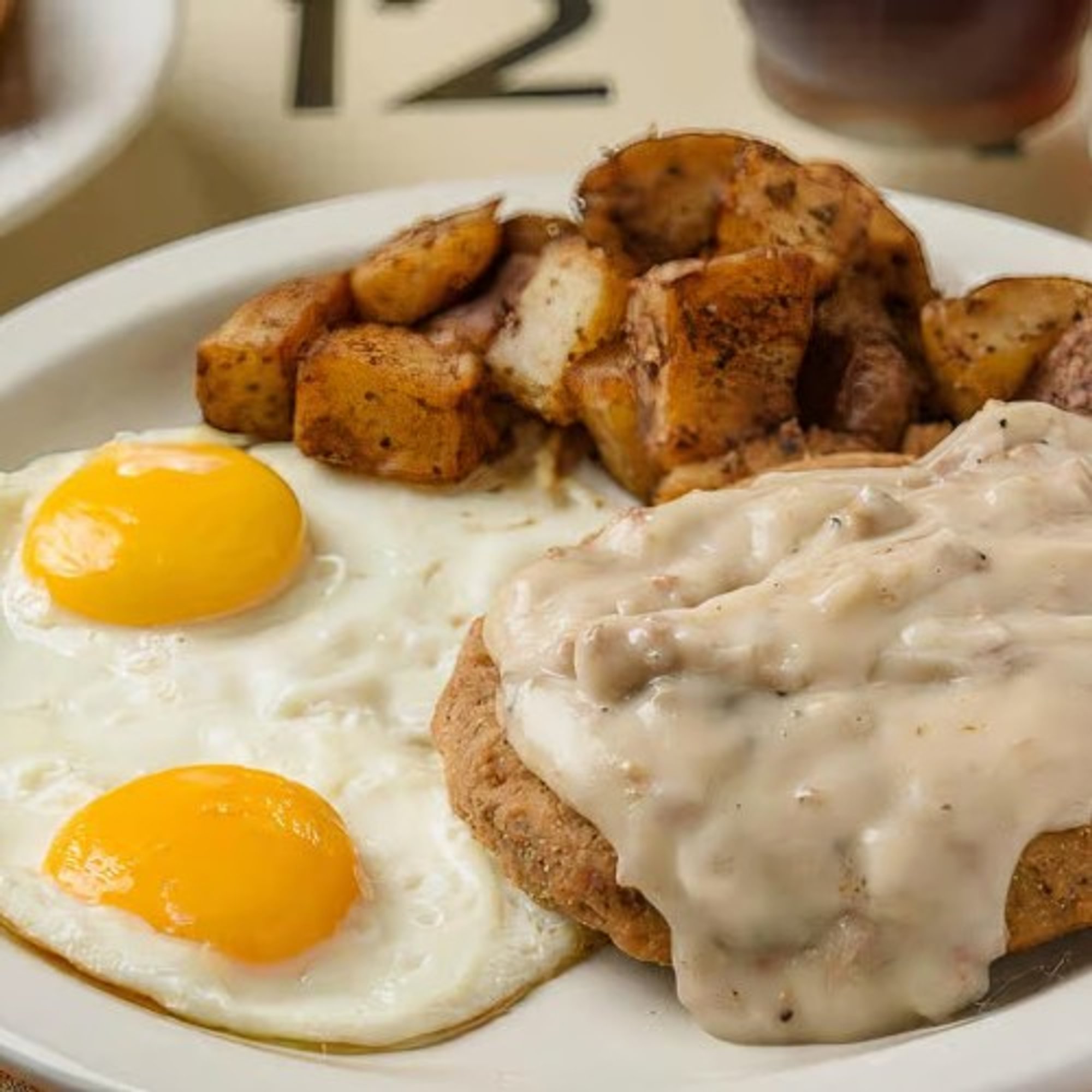 Chicken Fried Steak & Eggs