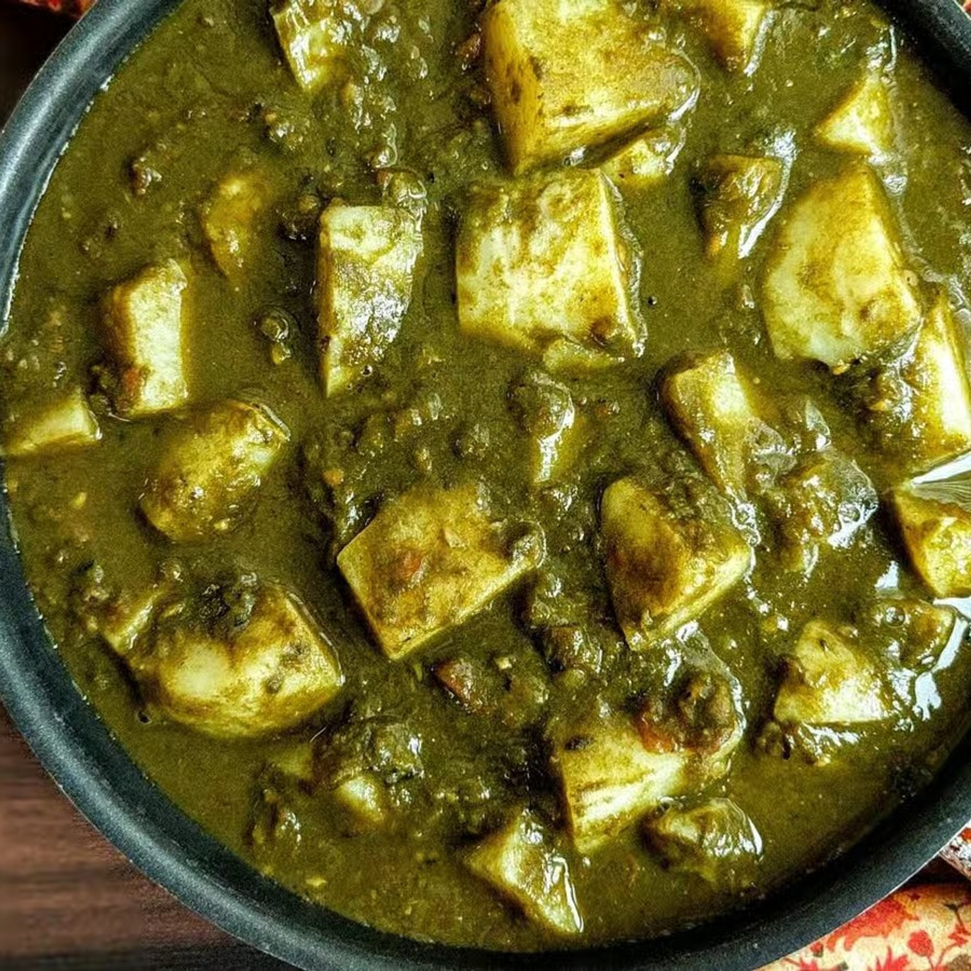 Sag Aloo
