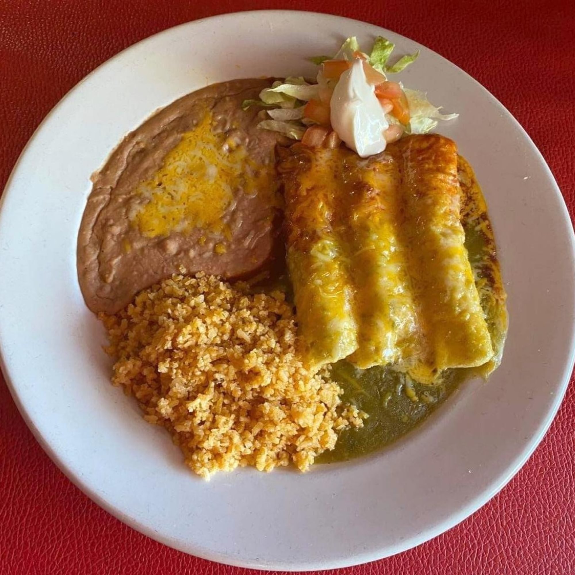 Enchilada Plate