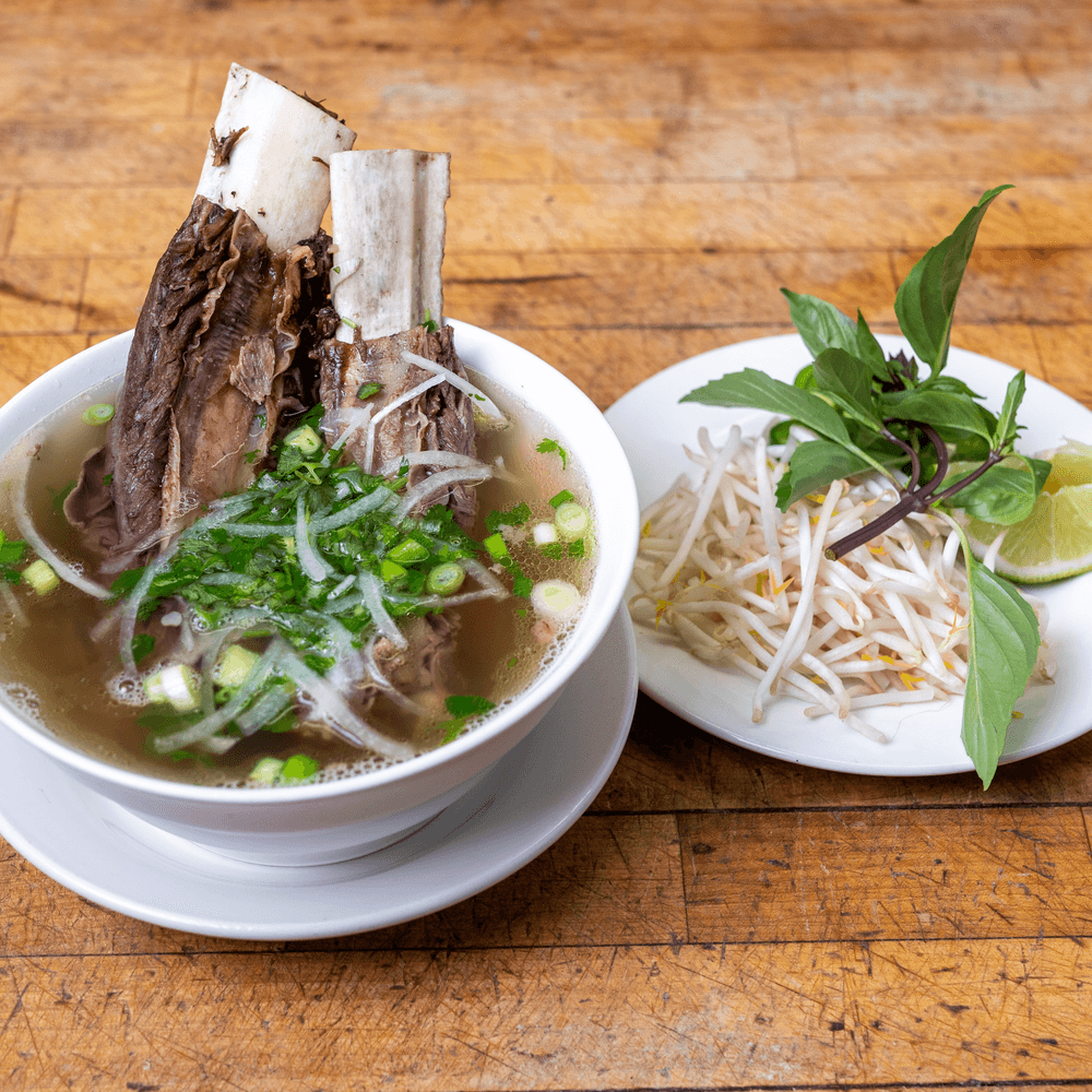 Rib Bone Noodle Soup