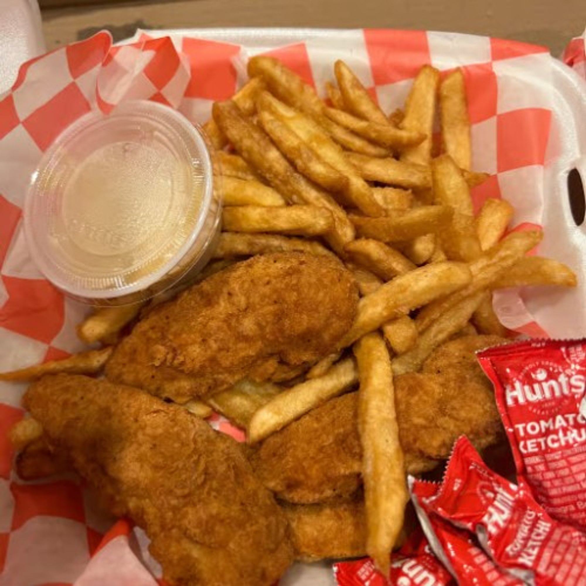 Kids Chicken Fingers with French Fries