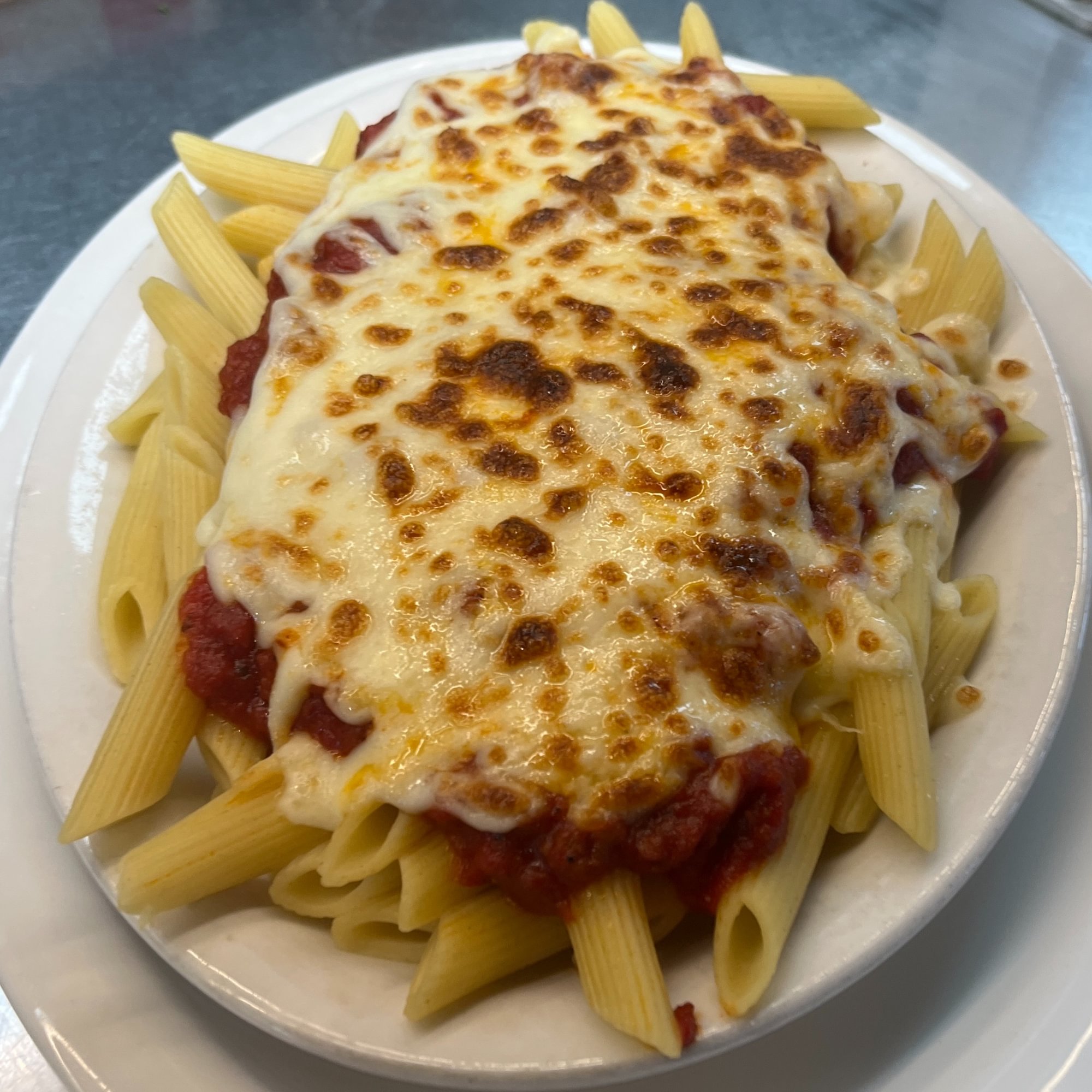 Luncheon Mostaccioli al Forno