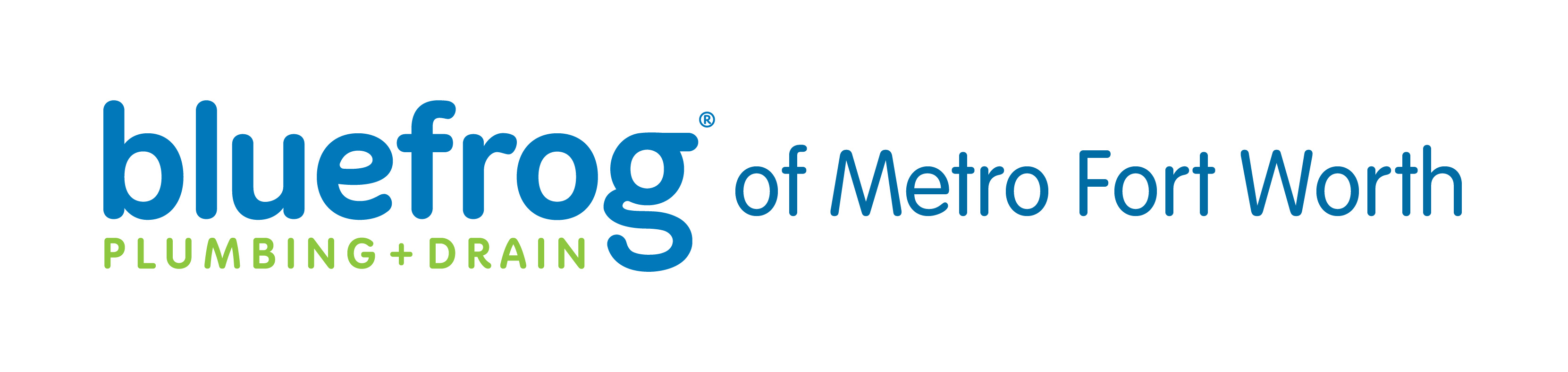 bluefrog of Metro Fort Worth header logo
