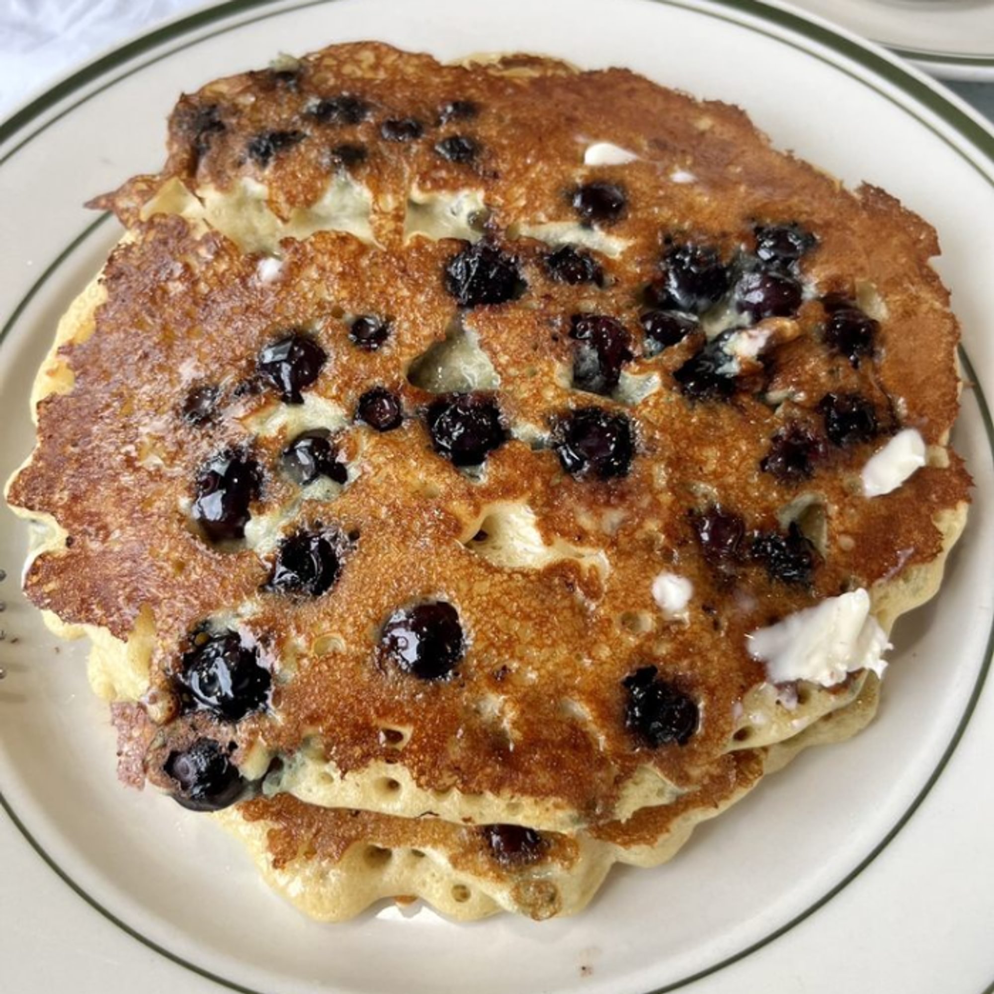 fresh Blueberry Pancakes
