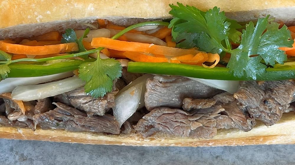 15. Steak Baguette