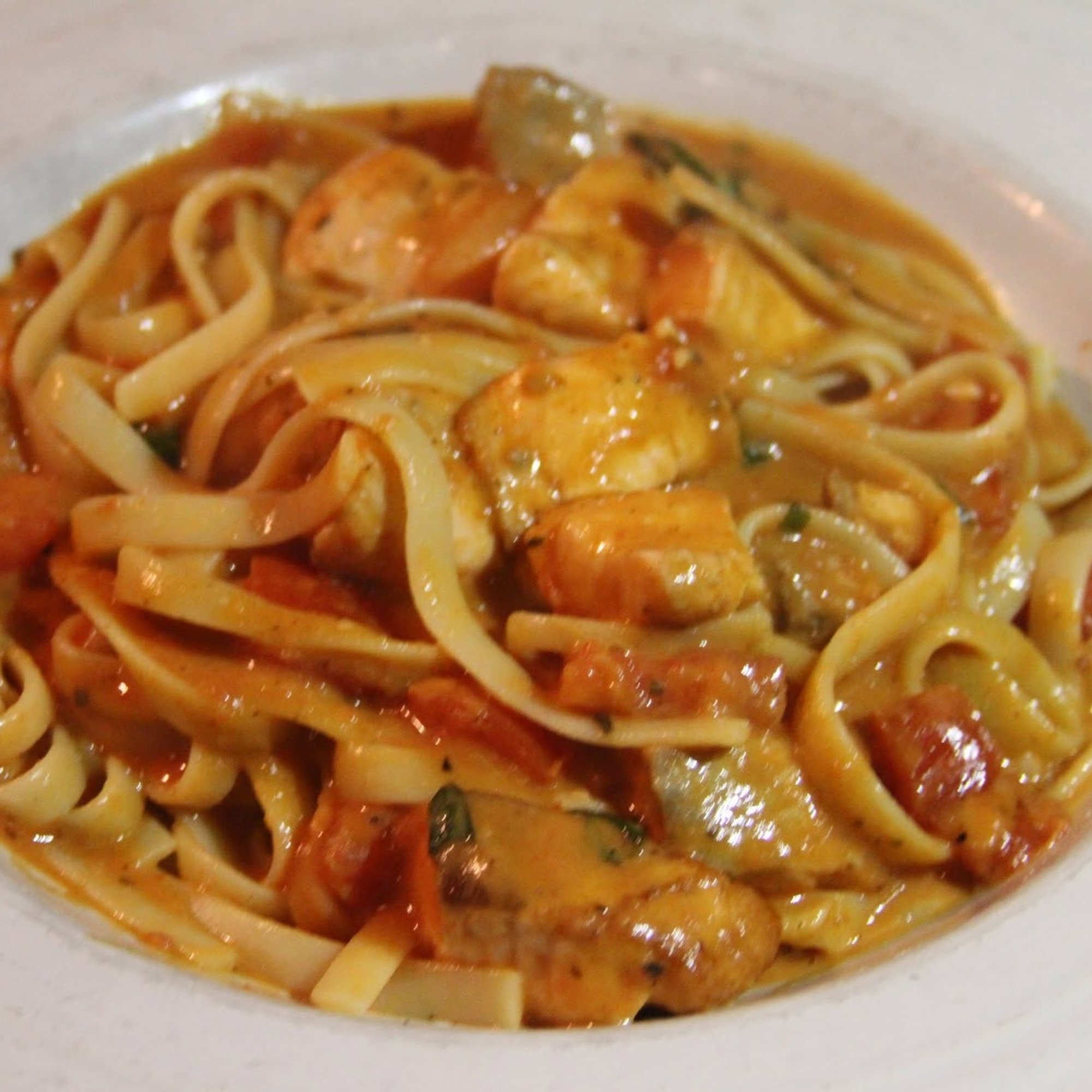 Fettuccine Salmon