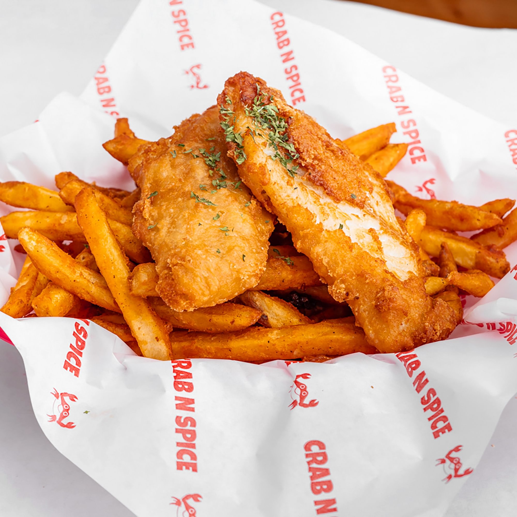 3 Fried COD & Fries