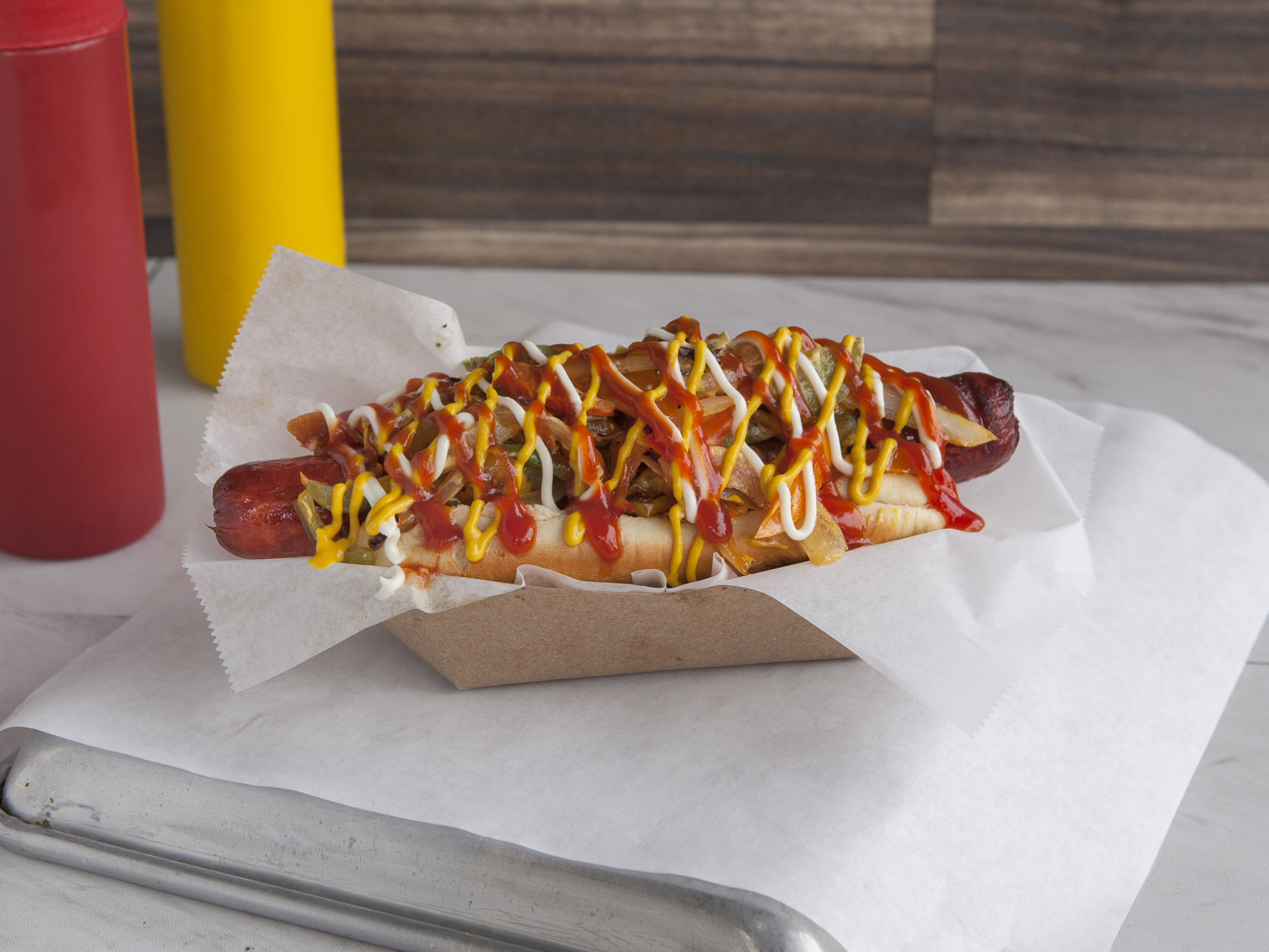 Bacon Wrapped Dog