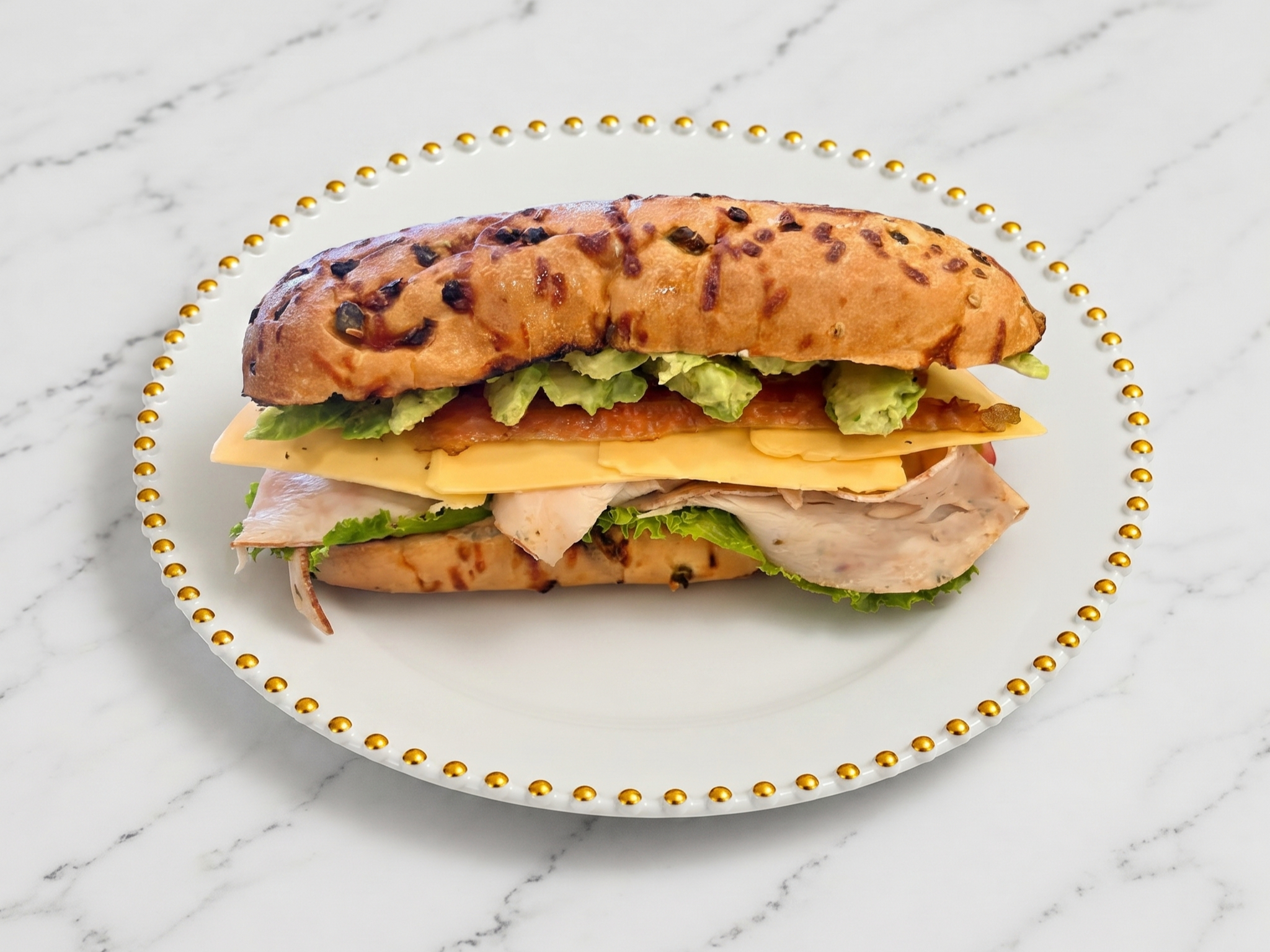 The firehouse Gouda Sandwich