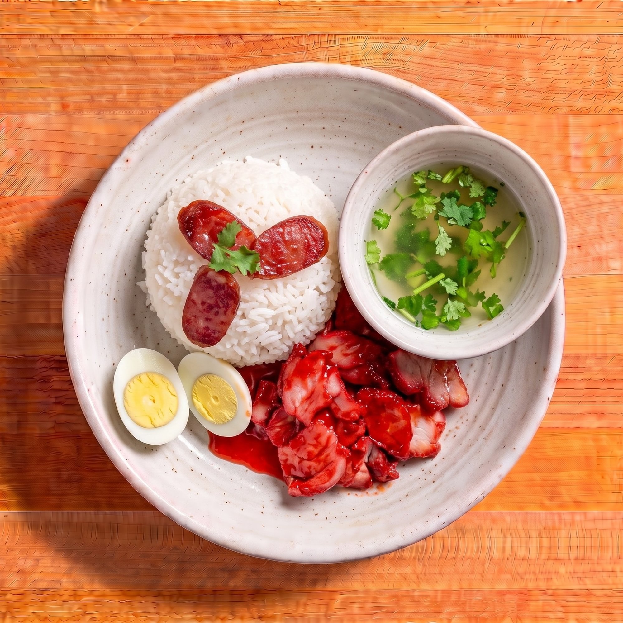 BBQ Pork Over Rice