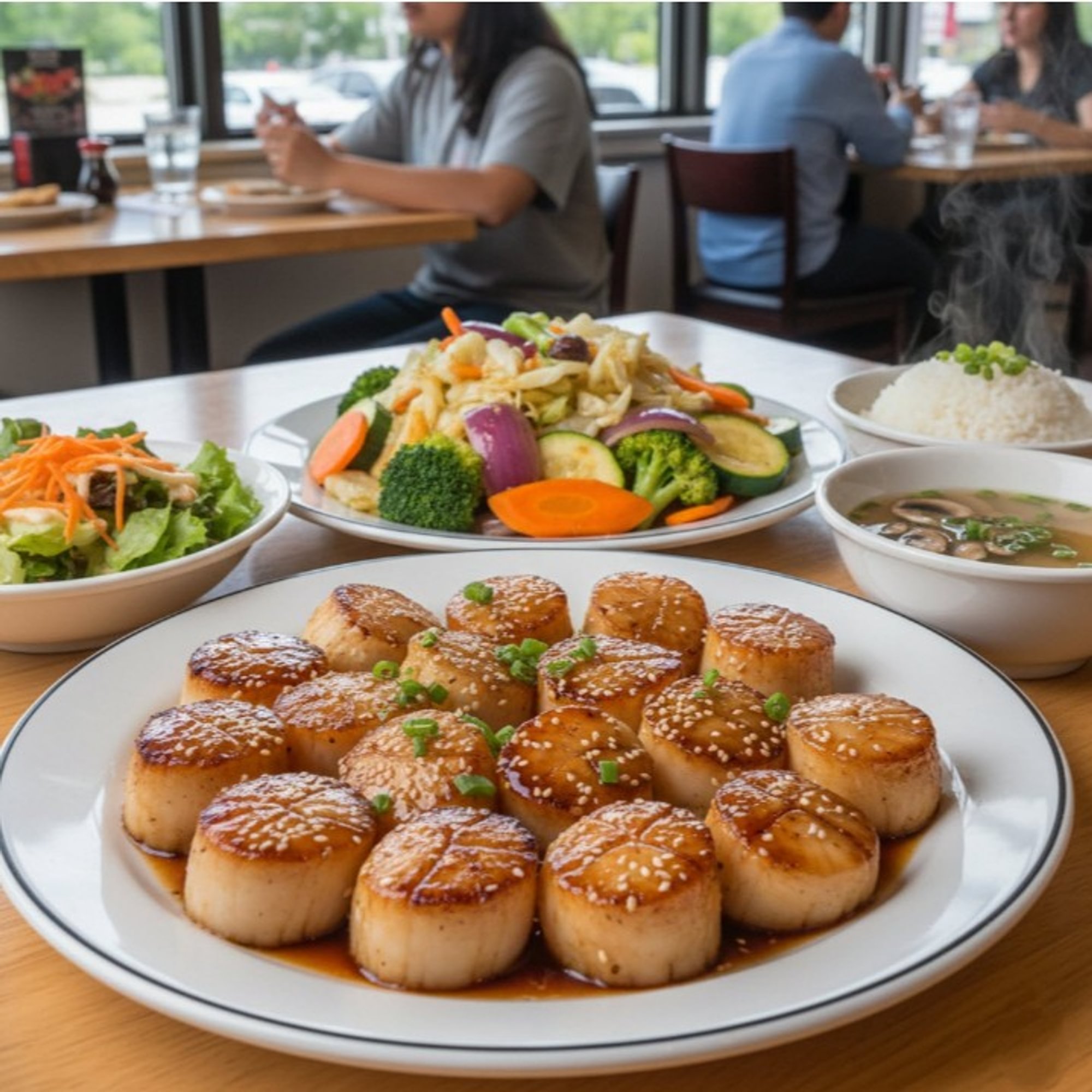 Lunch Hi Scallops (H Salad)
